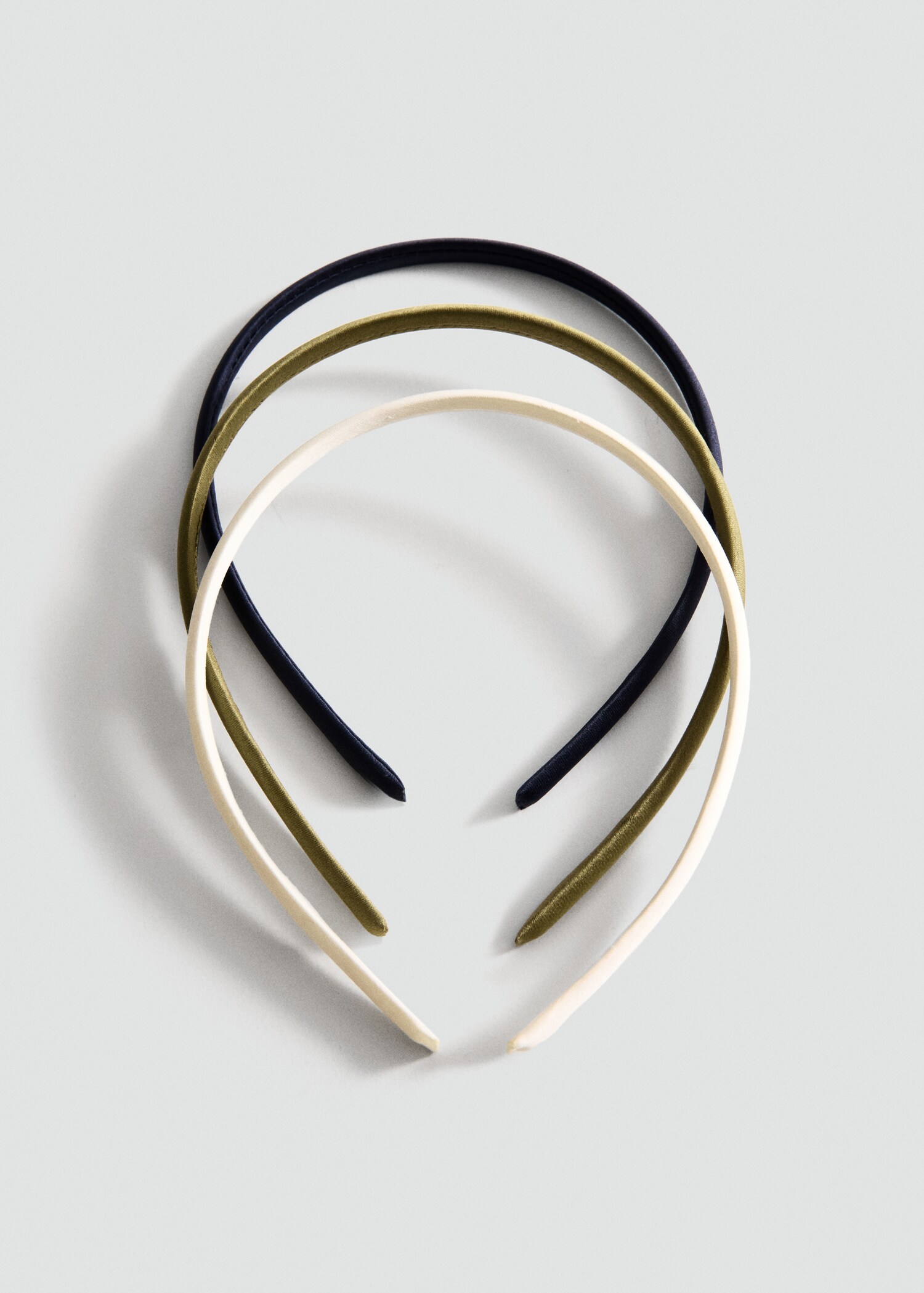 Lot de 3 serre-têtes satinés - Article sans modèle