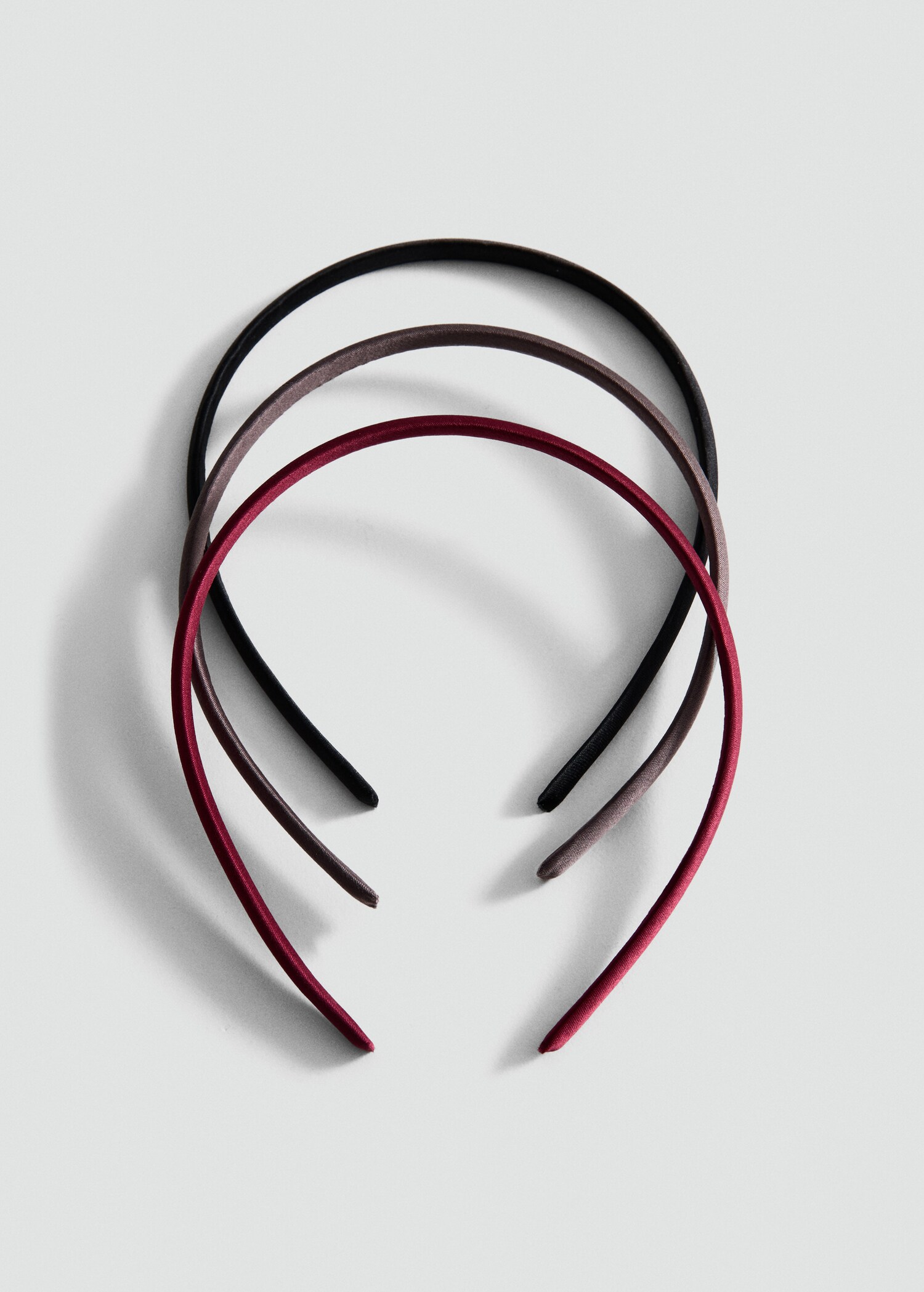 Lot de 3 serre-têtes satinés - Article sans modèle