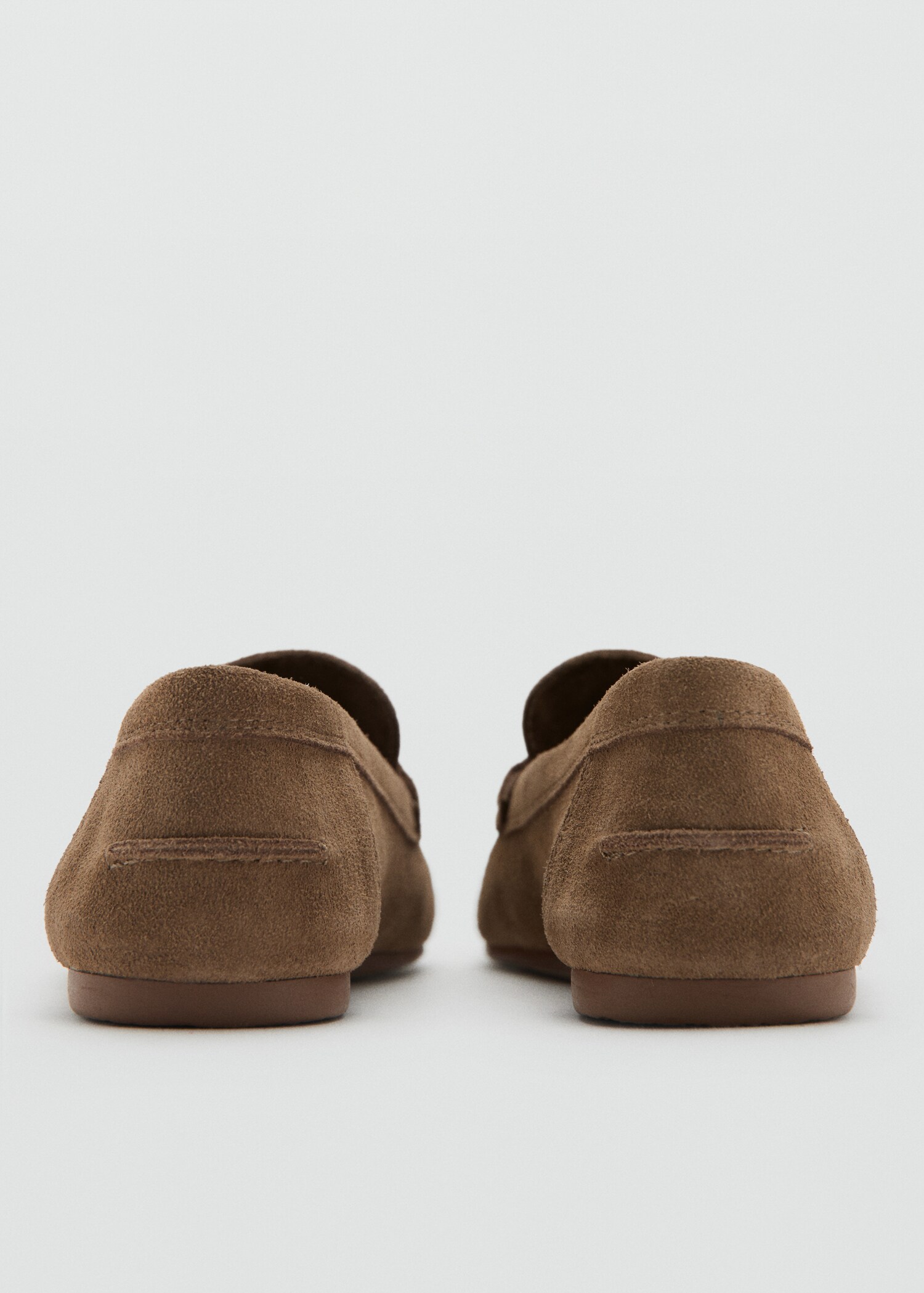Suede penny loafers - Details of the article 1