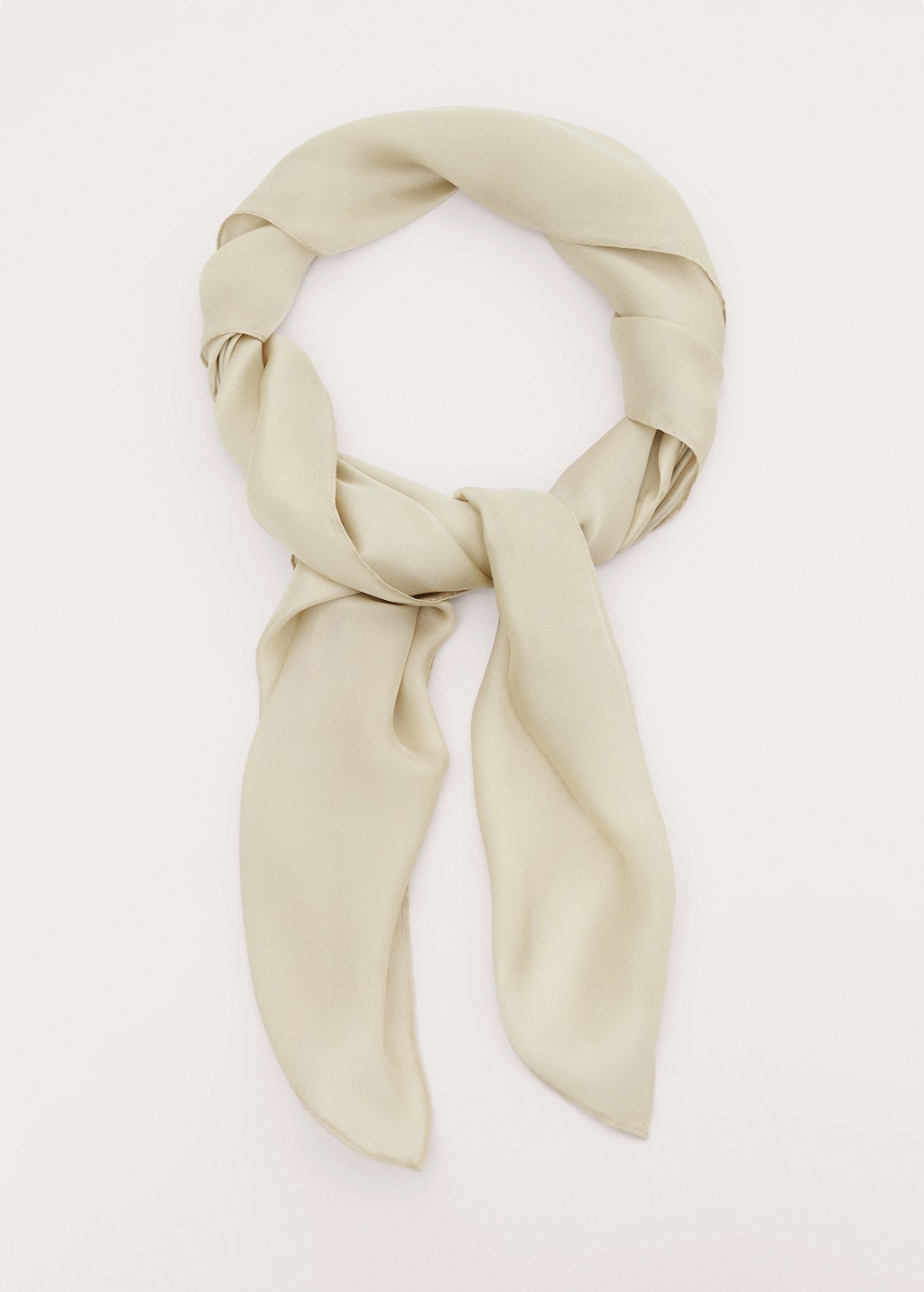 Satin square scarf - image 3