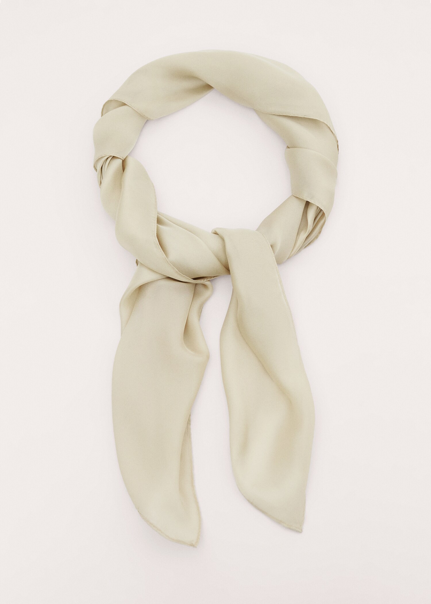 Lenço quadrado satinado - Pormenor do artigo 1