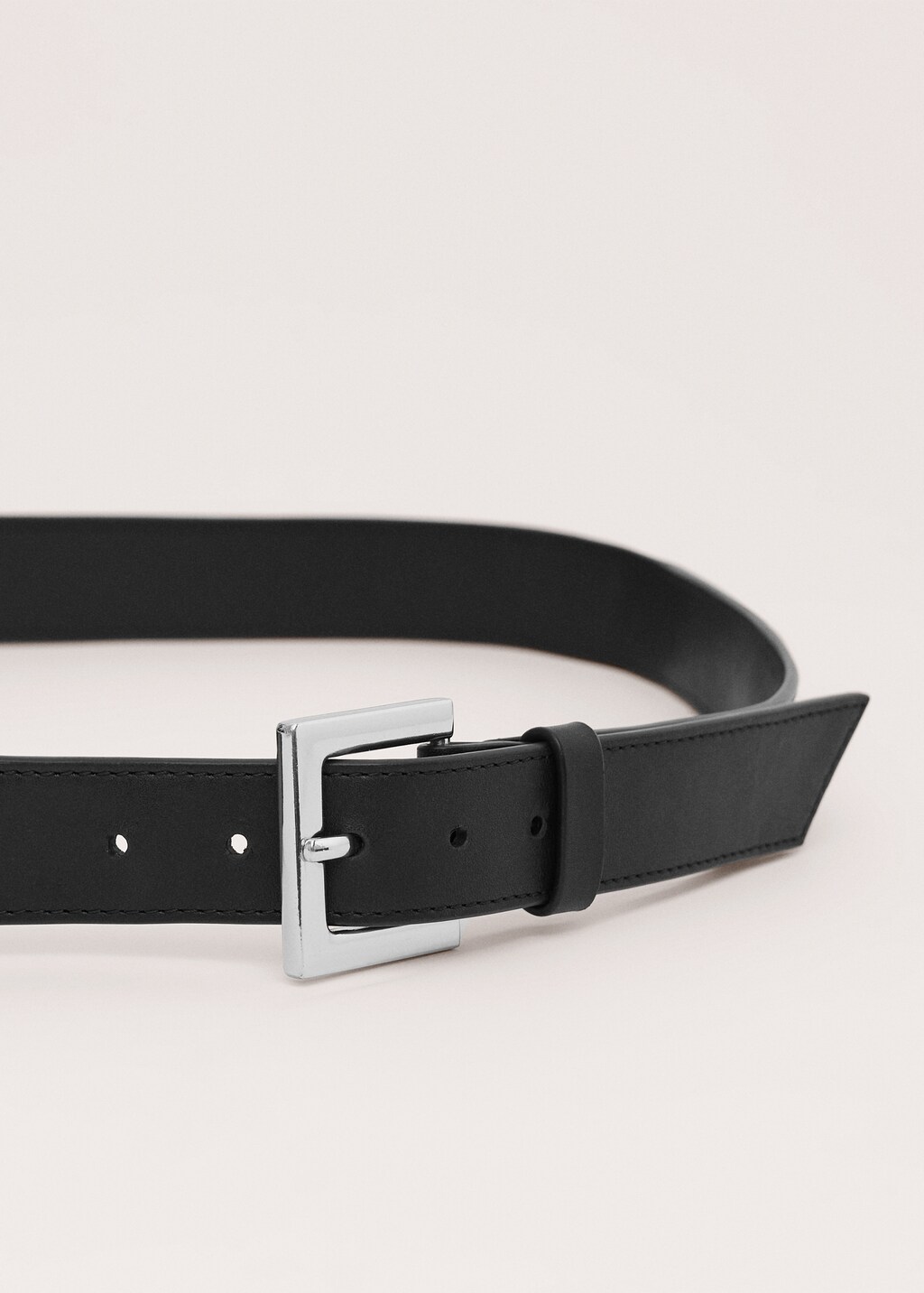 100% leather belt with detachable coin purse - image 3