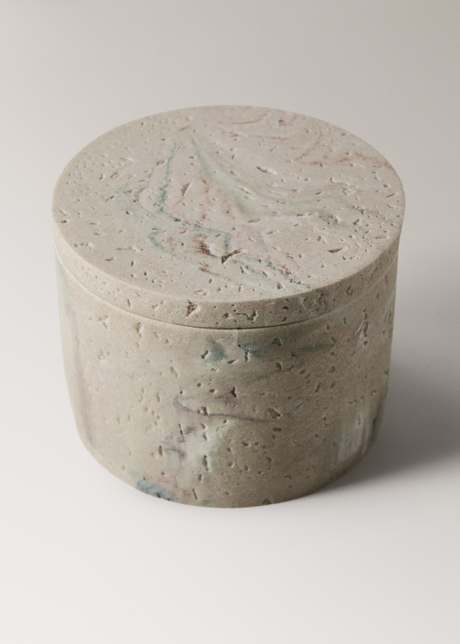 Mittlerer Badezimmerbehälter aus Harz mit Marmorstein-Effekt - Detail des Artikels 2