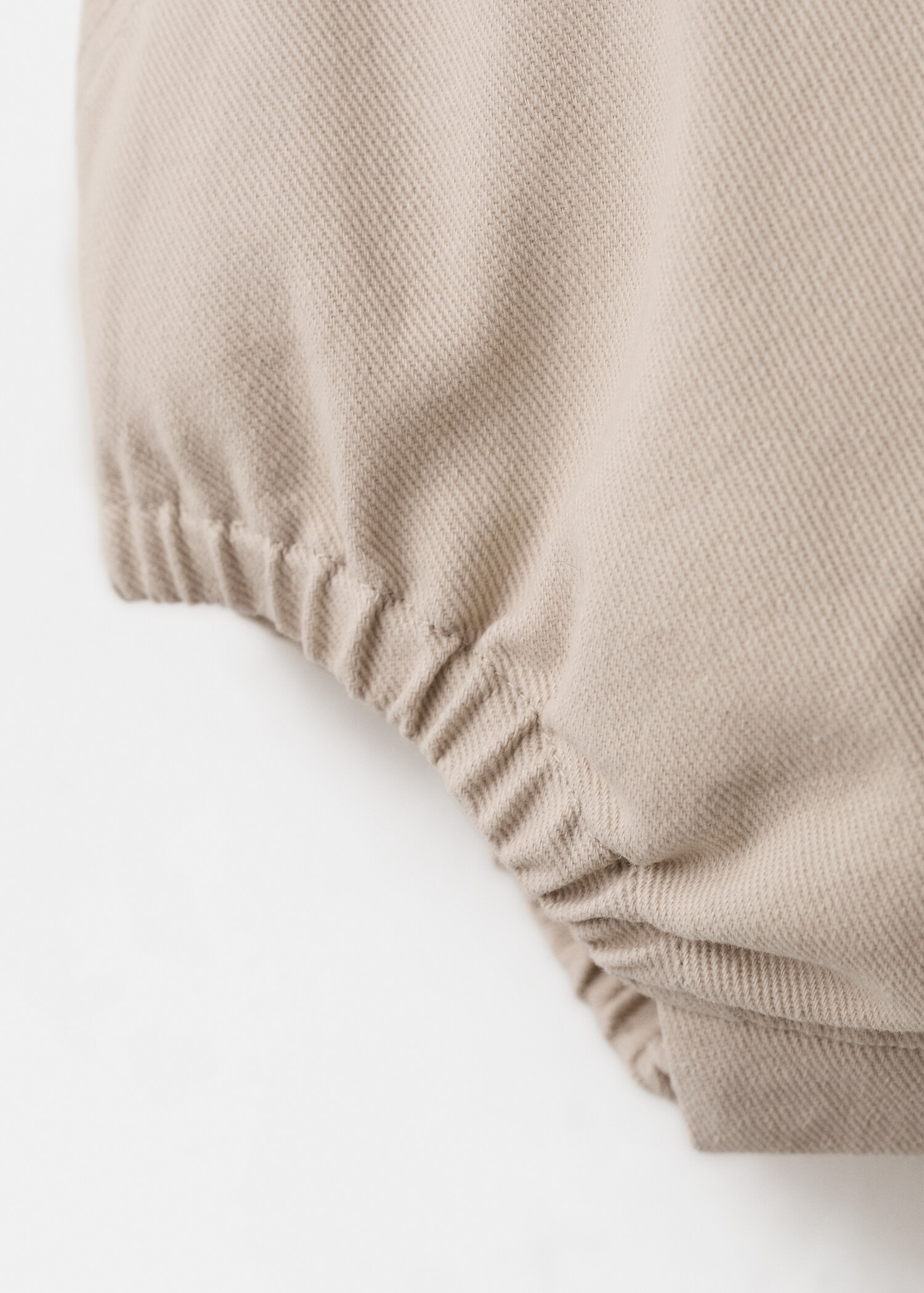 Short denim romper - Details of the article 0