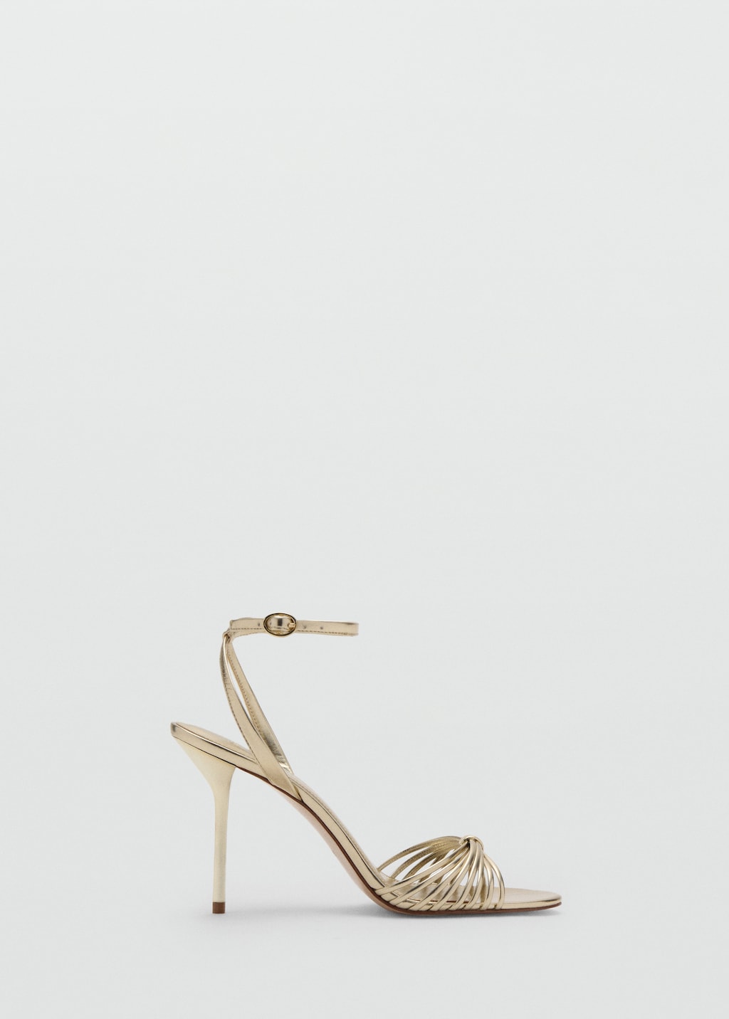Heeled sandals with straps - image 4