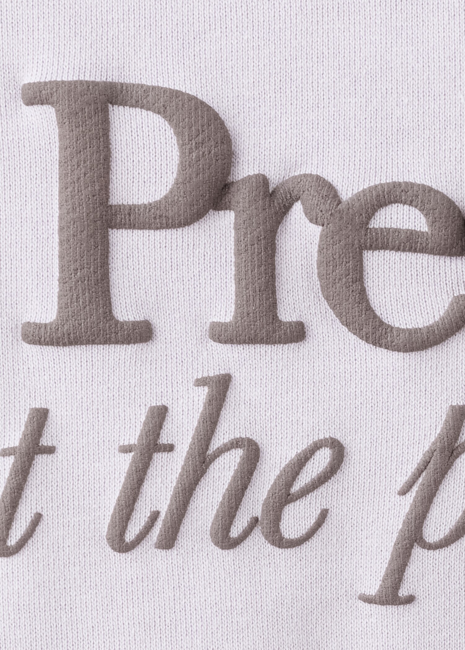 Baumwoll-Sweatshirt mit Schriftzug - Detail des Artikels 0