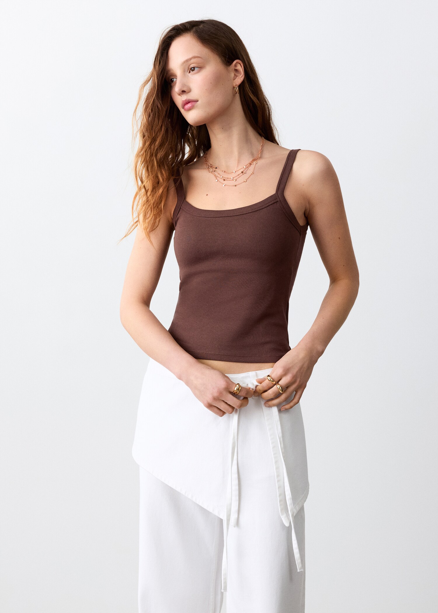 Cotton tank top - Medium plane
