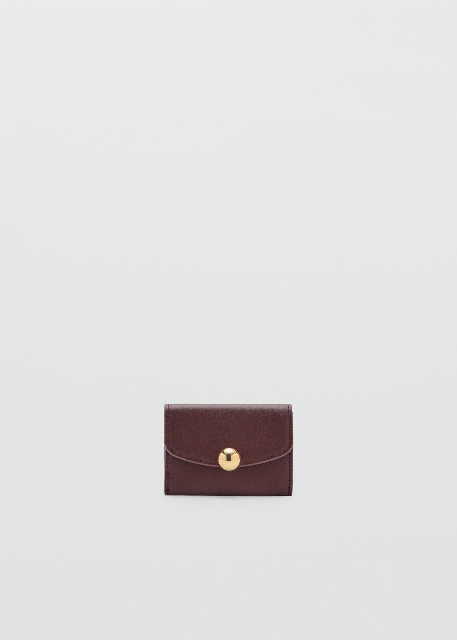 Jewel button flap card holder - Article without model