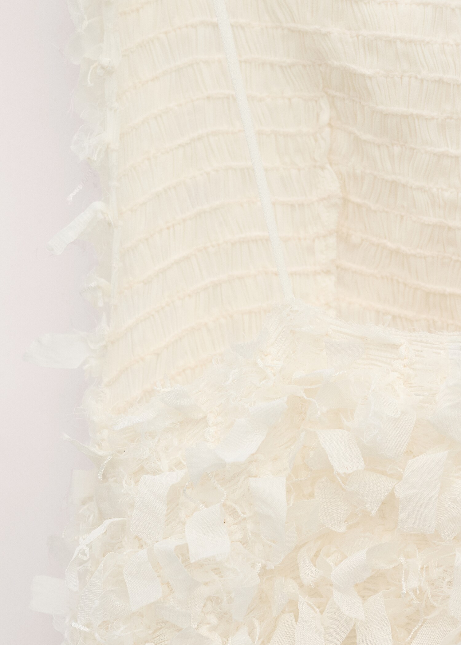 Asymmetrical speckled top - Details of the article 0