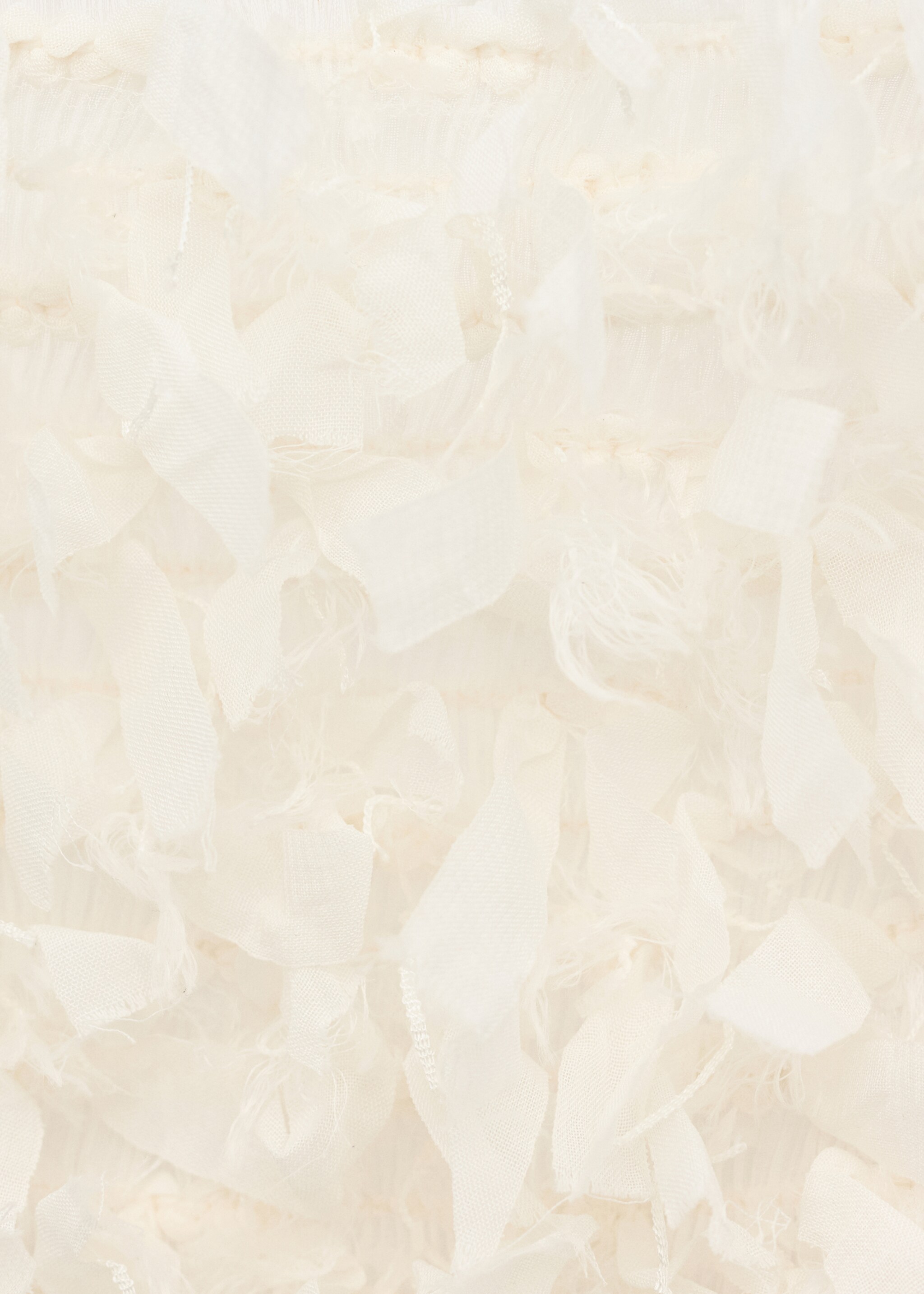 Asymmetrical speckled top - Details of the article 8, Off White. Ref: 27074788-00.