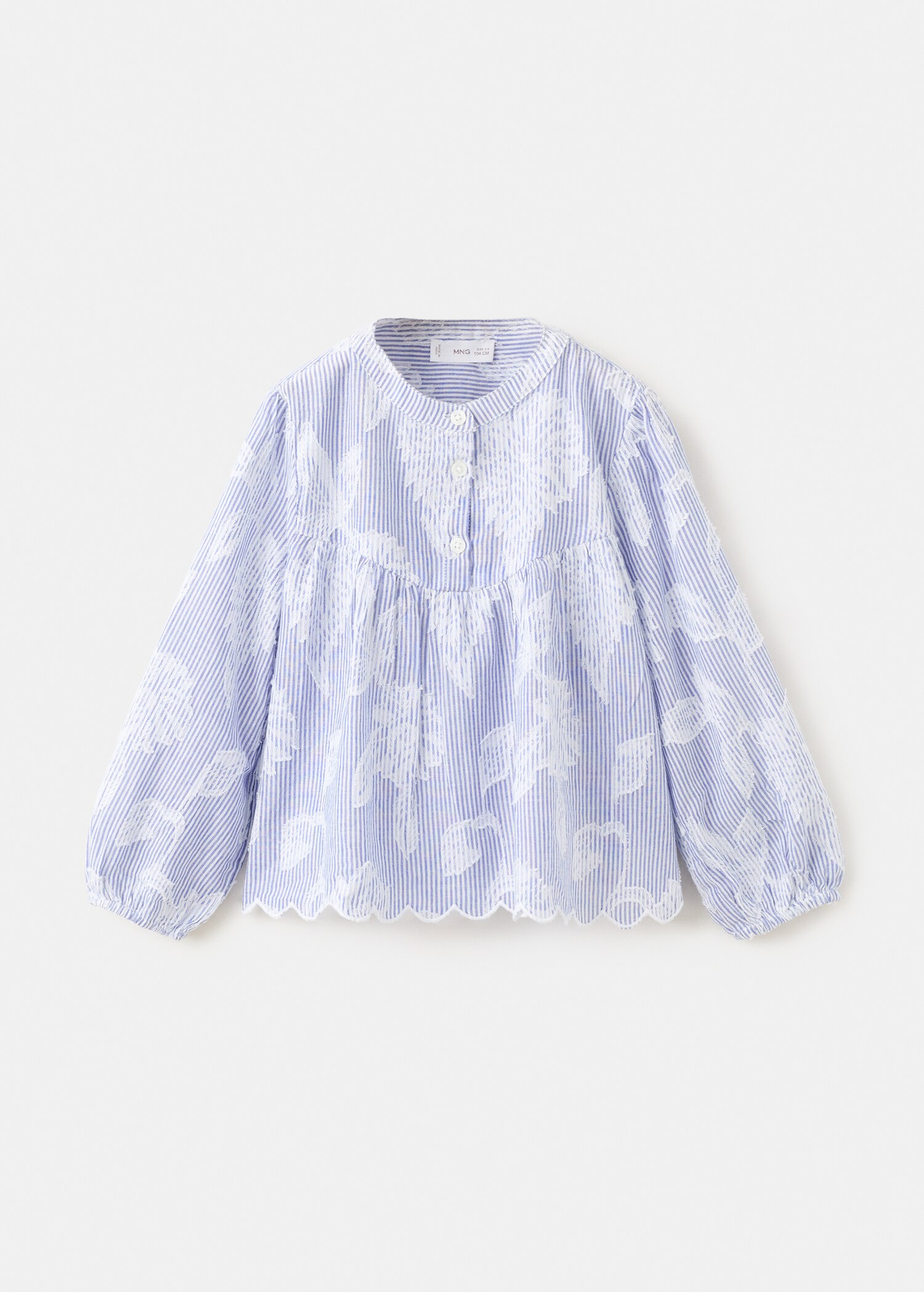 Floral embroidered blouse - Article without model