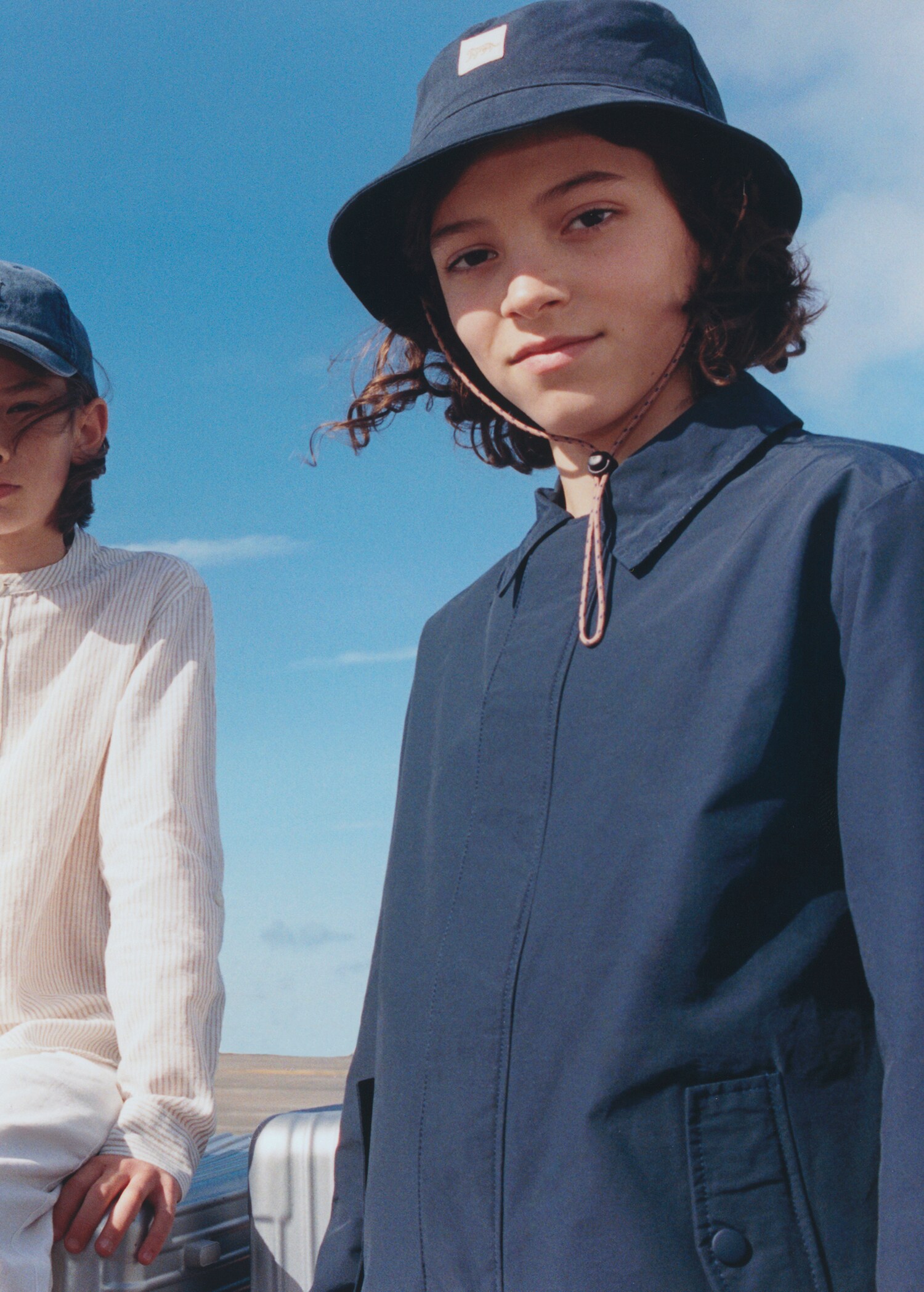 Cotton jacket with shirt collar - Details of the article 6