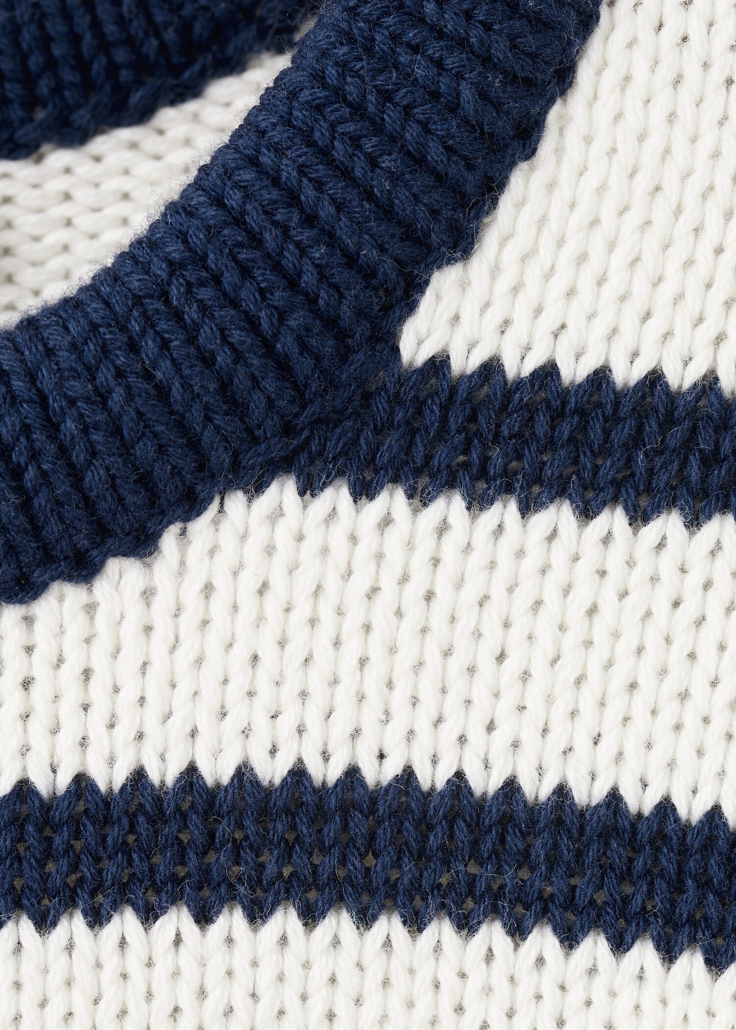 Edredon en coton rayé bleu | Maisons du Monde Edredon en coton rayé bleu | Maisons du Monde