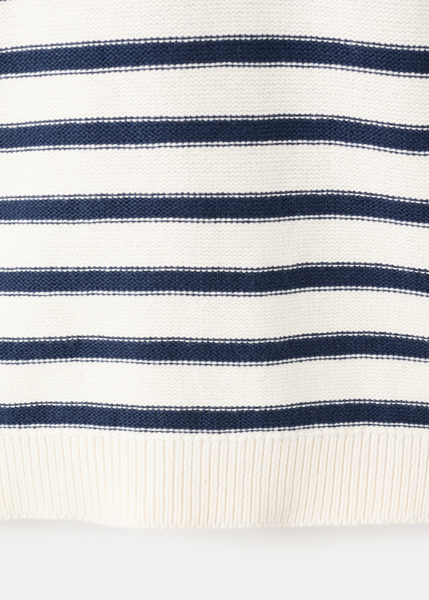 Knit striped sweater - Details of the article 0