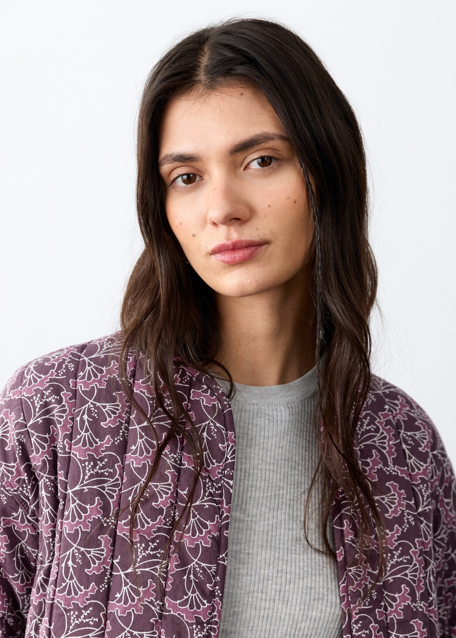 Chaqueta acolchada estampada - Detalle del artículo 1