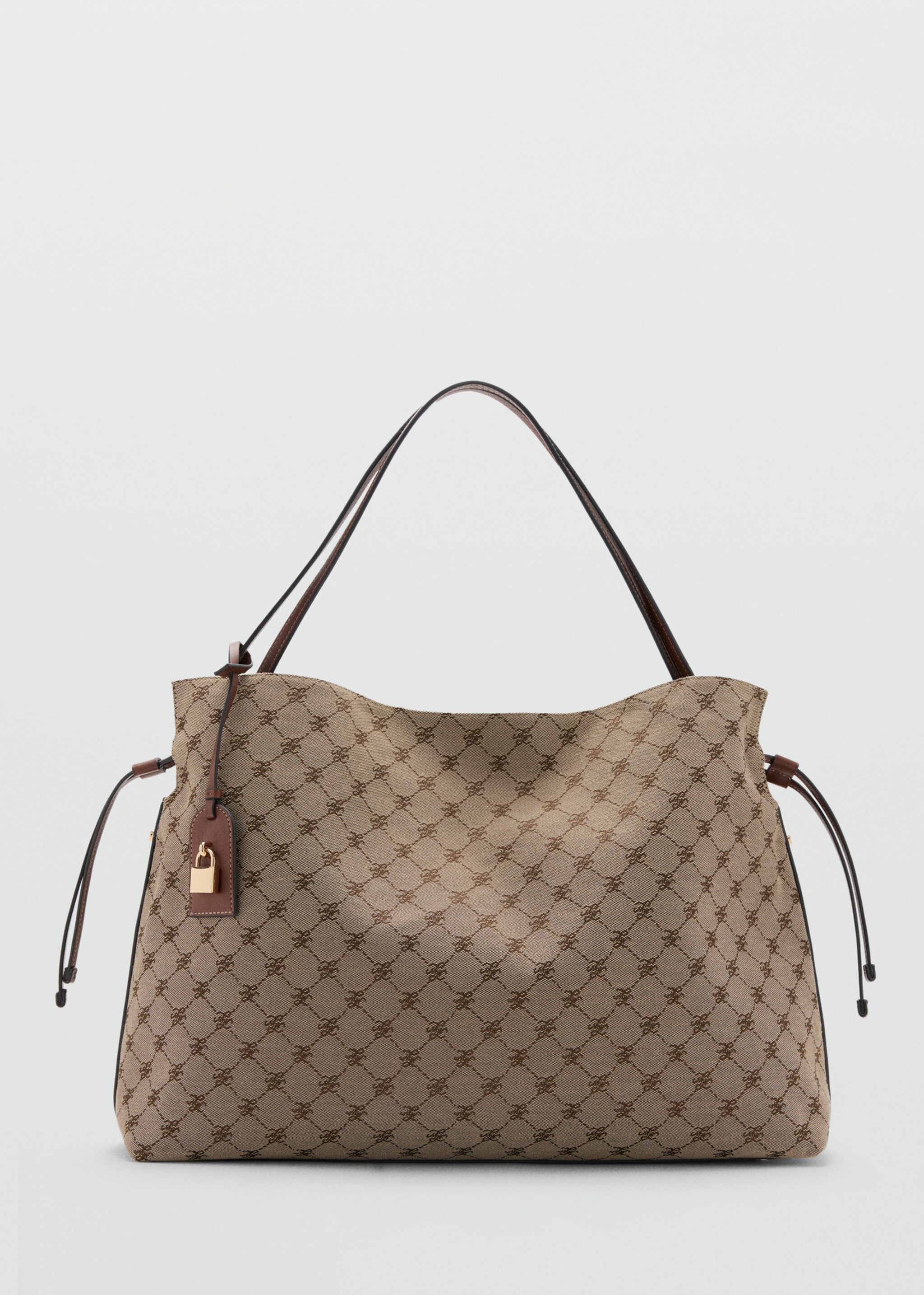 حقيبة كيس بطبعة الشعار - منتج دون نموذج, جلد. Ref: 27075163-00.