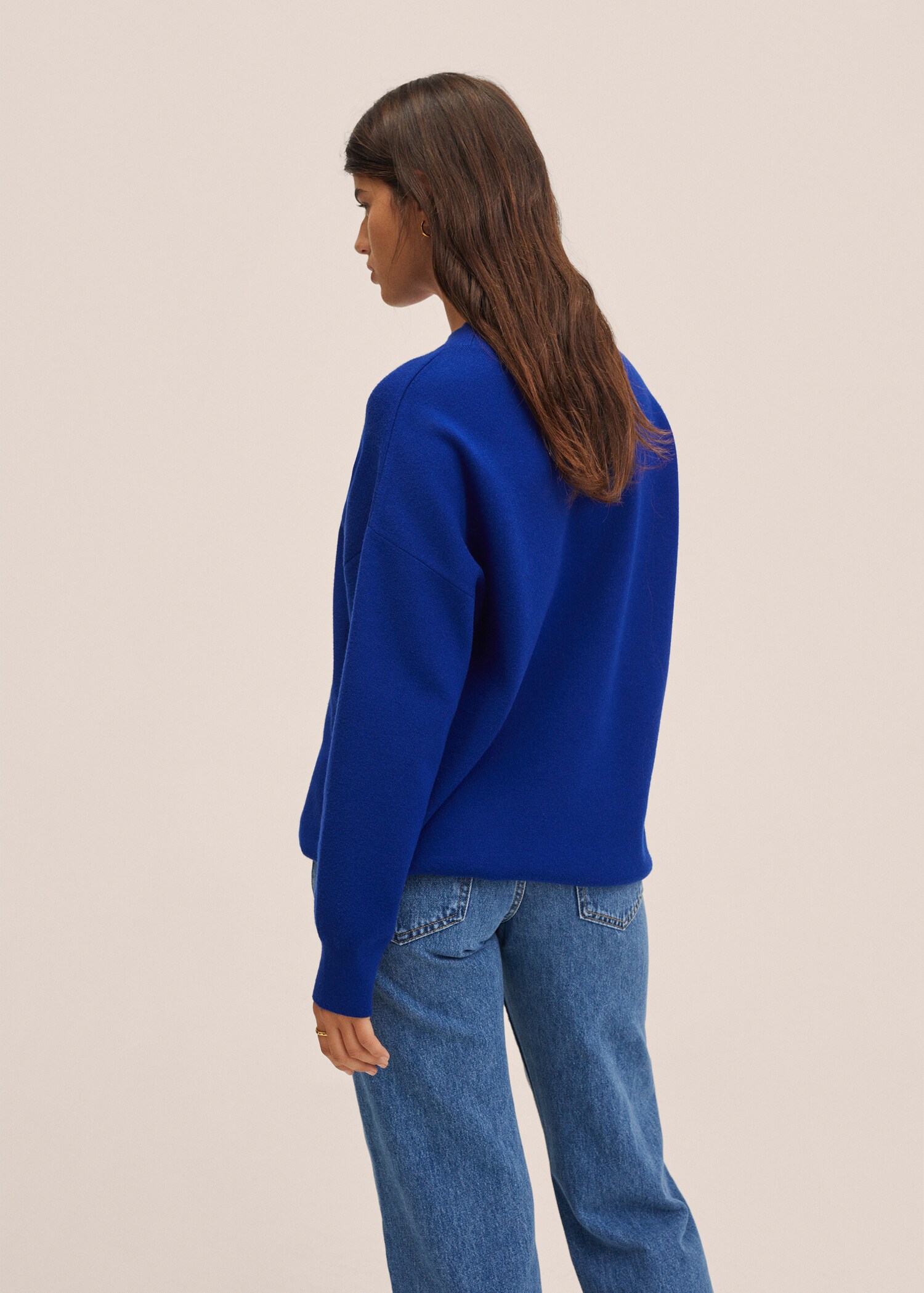 Pull-over maille oversize - Verso de l’article