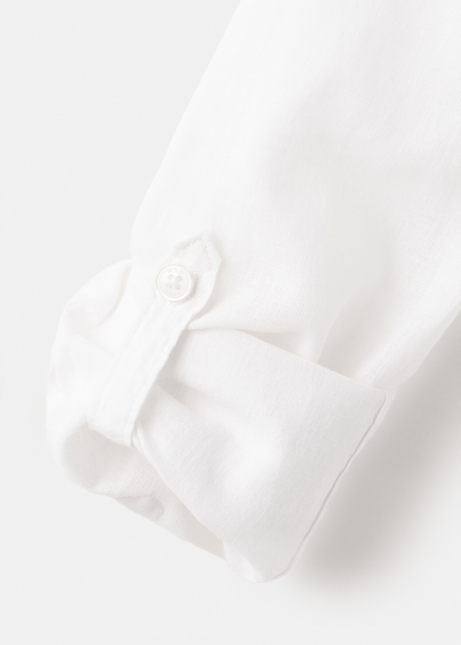 Linen-blend shirt - Details of the article 0