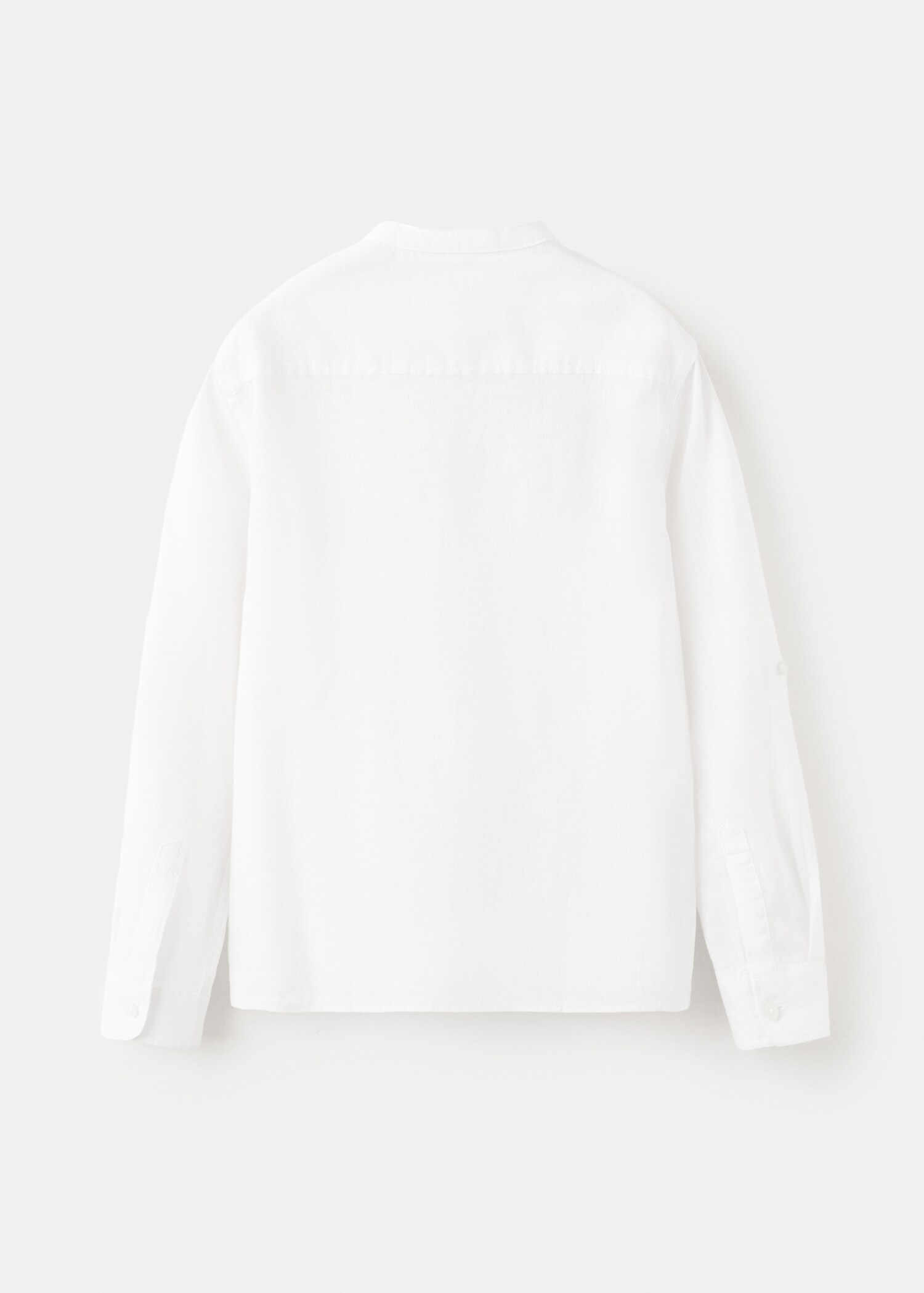 Linen-blend shirt - Reverse of the article