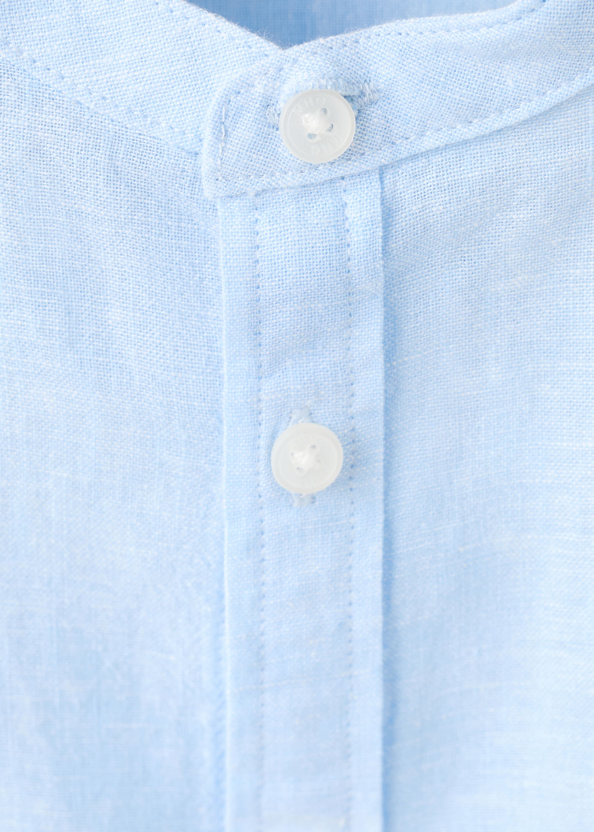 Camisa lli - Detall de l'article 8, Blau cel. Ref: 27075807-00.