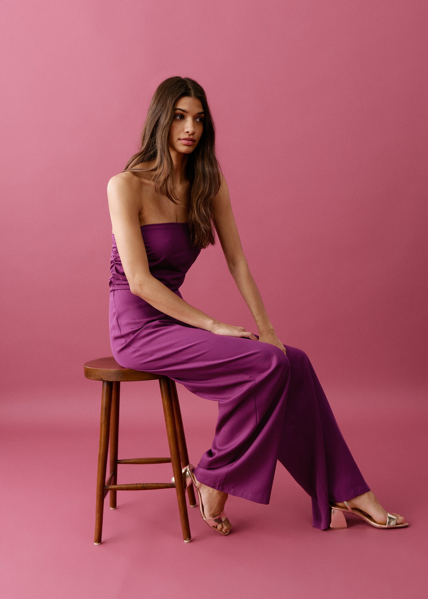 Strapless jumpsuit - Details of the article 2