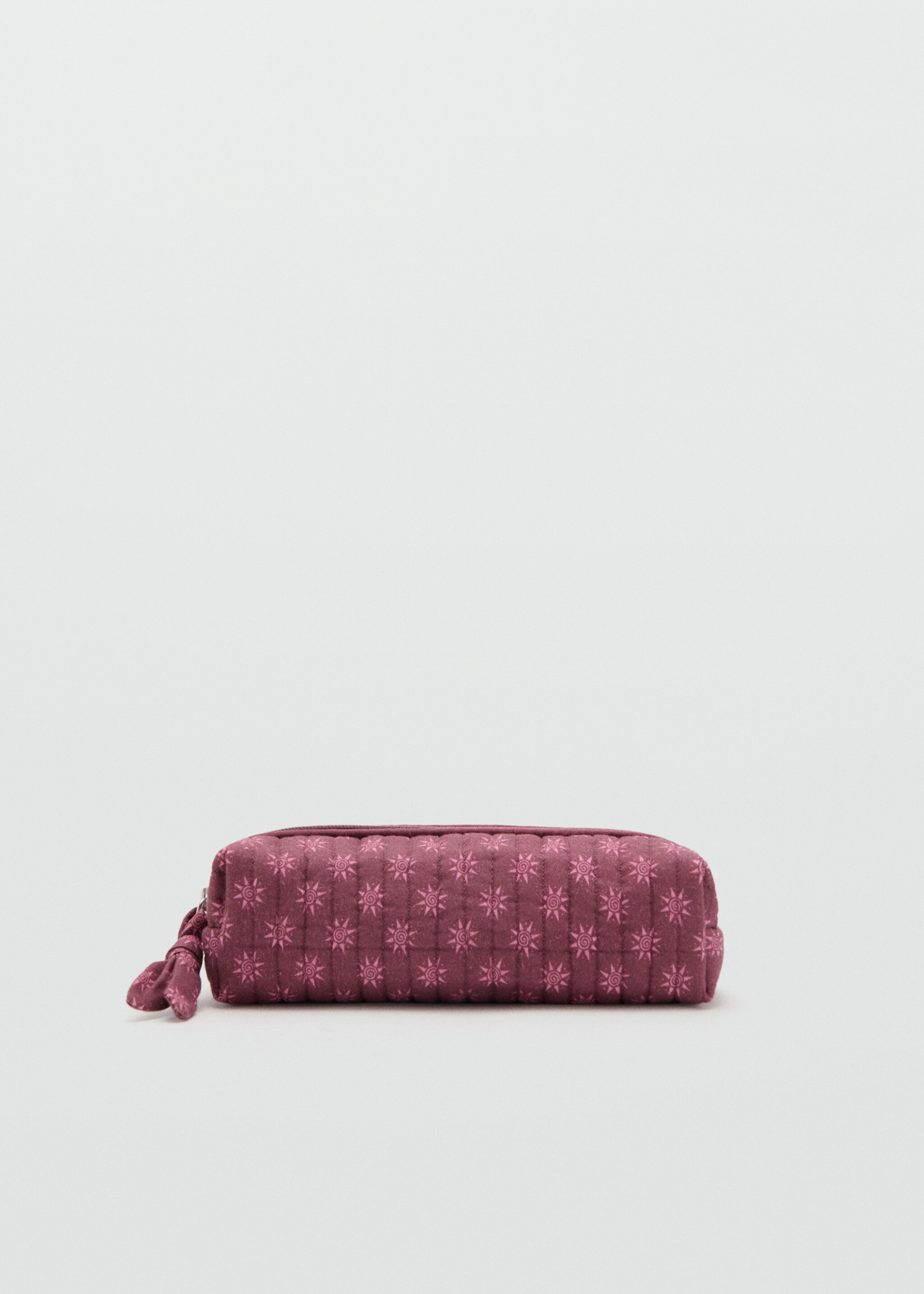 Printed pencil case - Article without model, Maroon. Ref: 27075813-00.