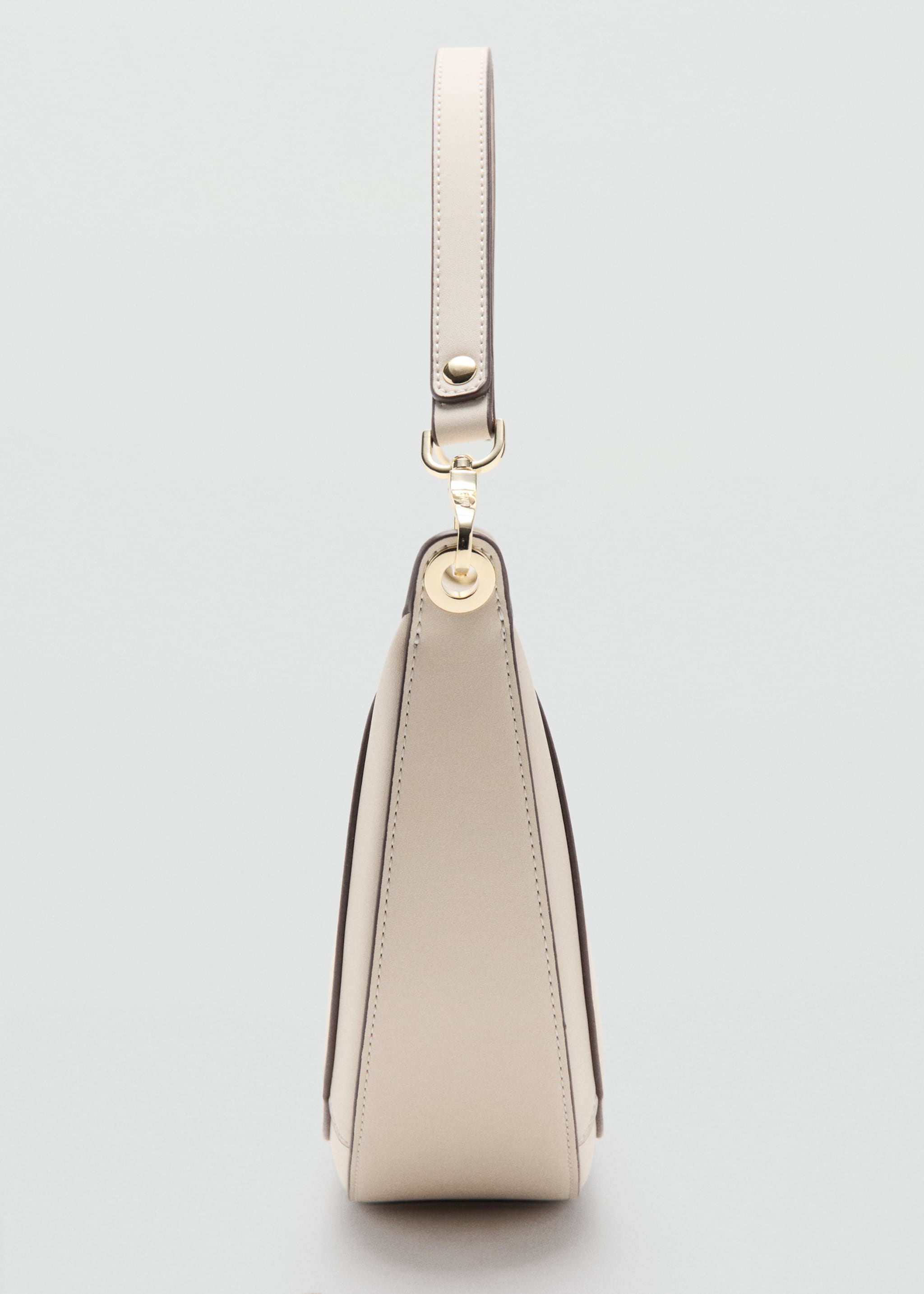 Oval shoulder bag - Details of the article 3, Off White. Ref: 27075817-00.