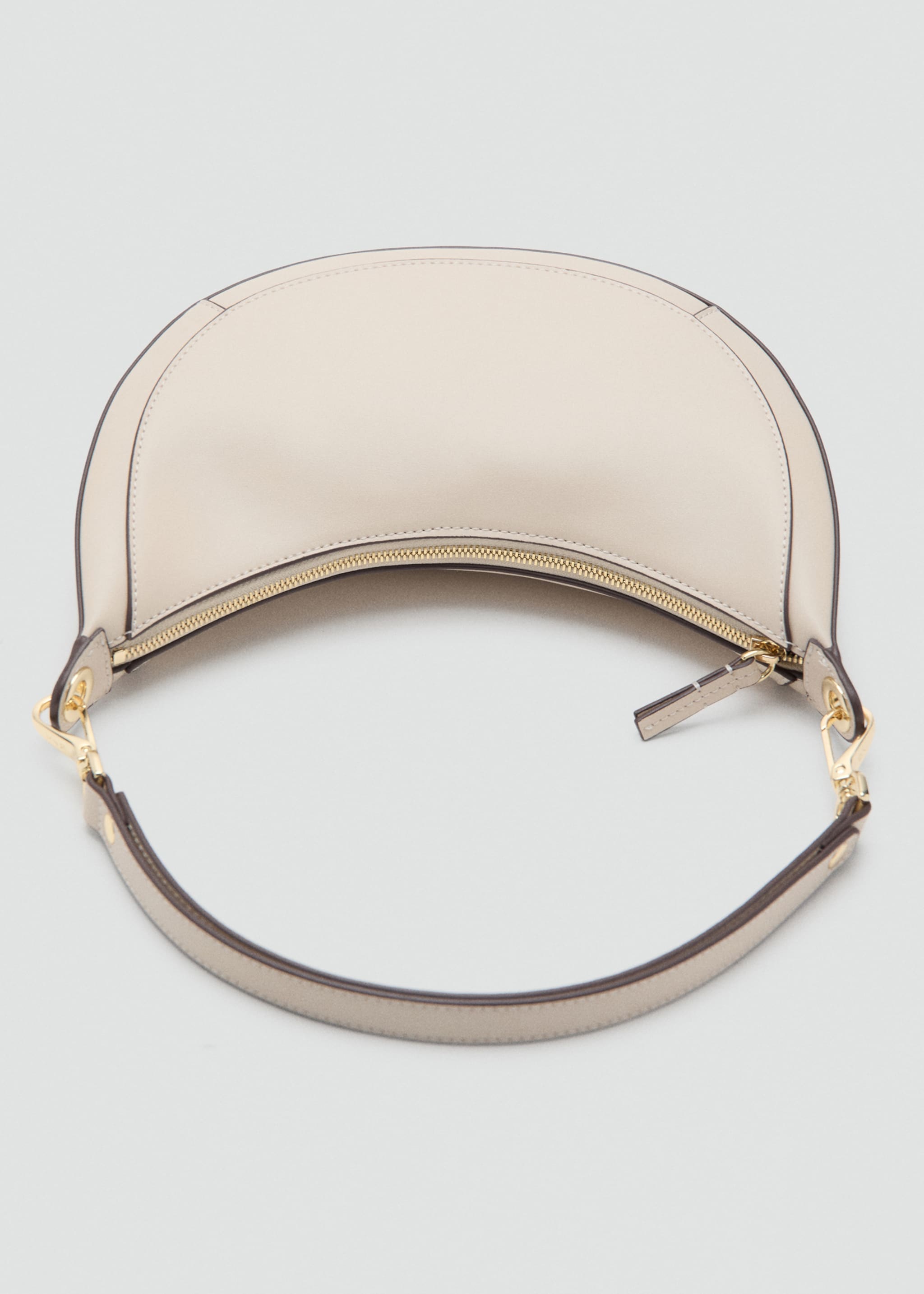 Oval shoulder bag - Details of the article 4, Off White. Ref: 27075817-00.