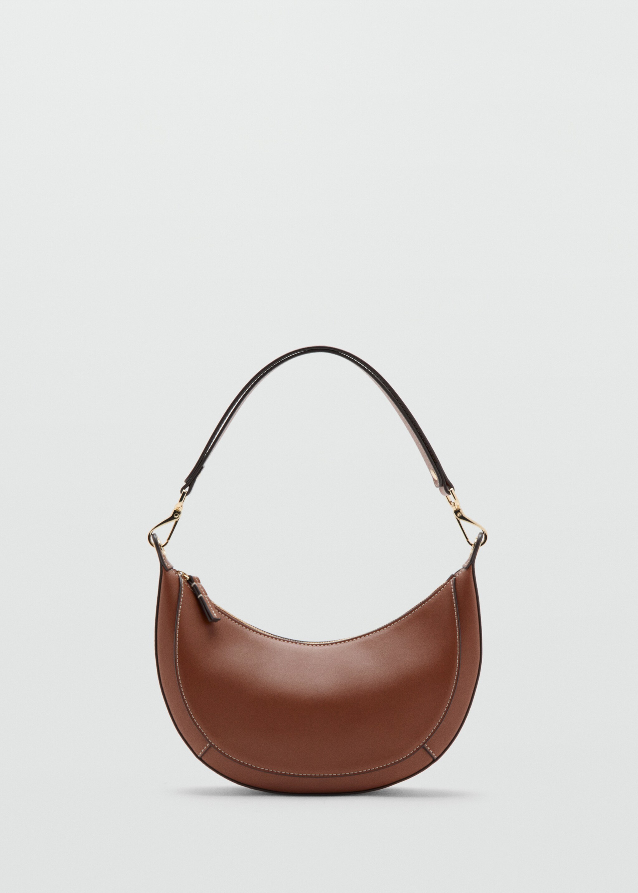 Oval shoulder bag - Article without model, Leather. Ref: 27075817-00.