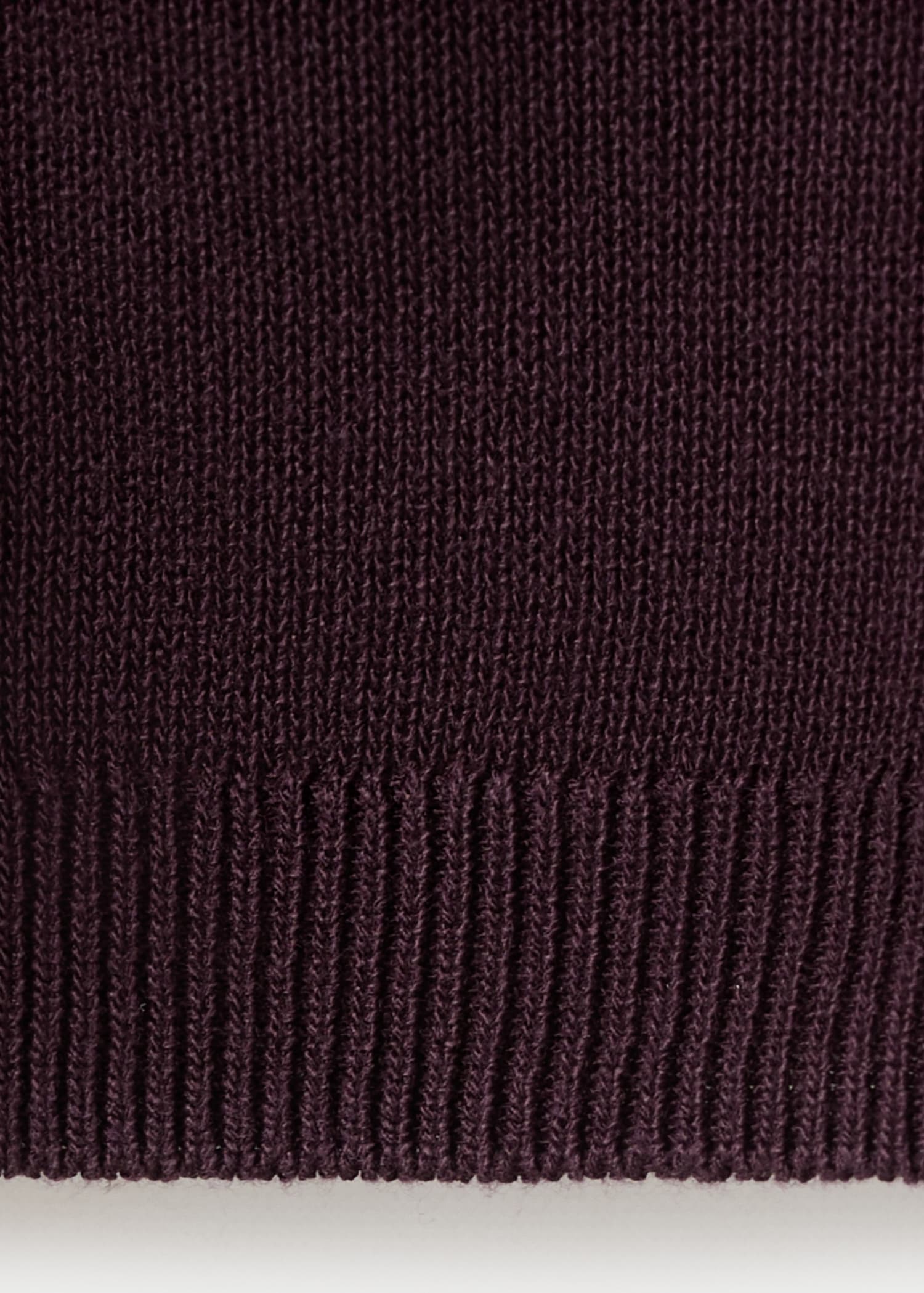 Fine-knit straight-fit cardigan - Details of the article 8
