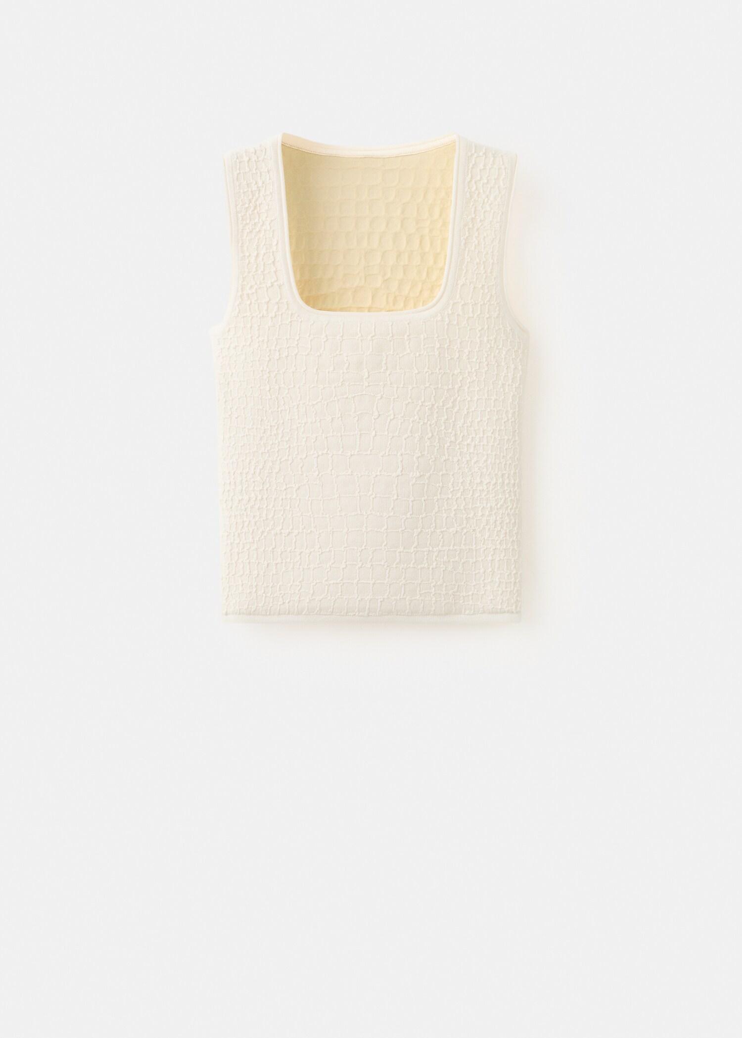 Crocodile knit top - Article without model