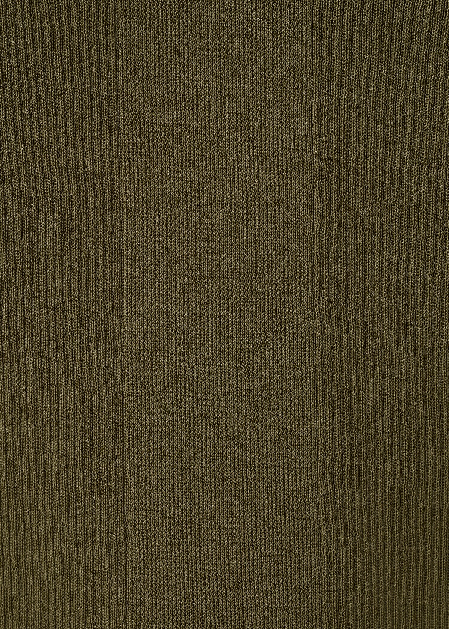 Fine knit top combined neckline - Details of the article 8