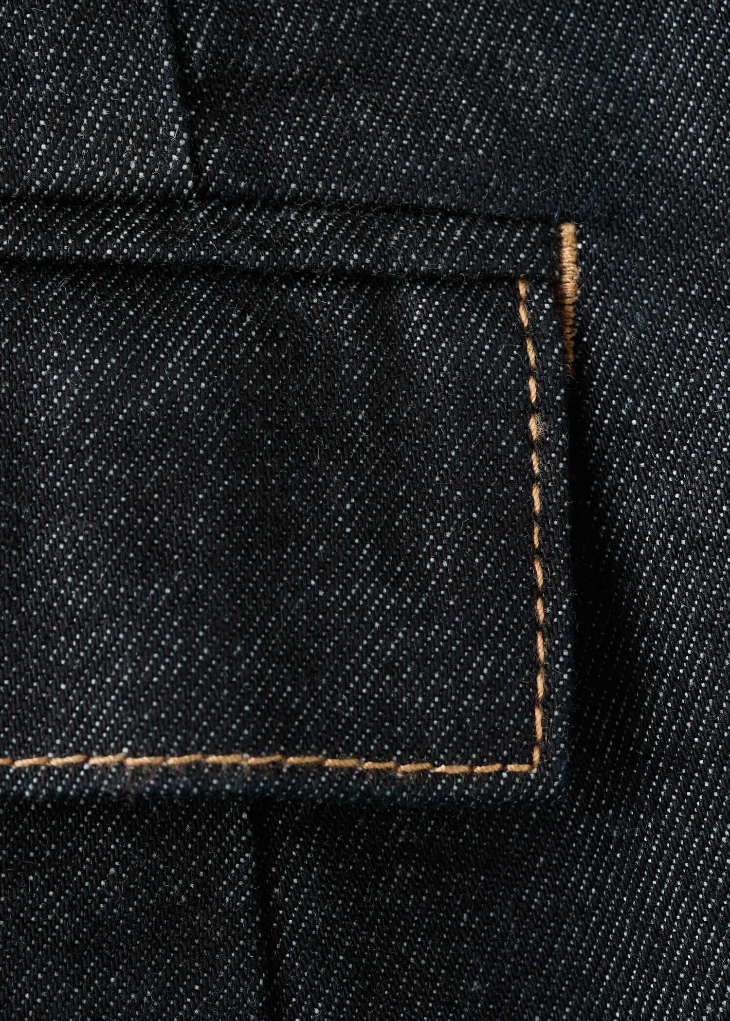 Strapless denim top - Details of the article 0