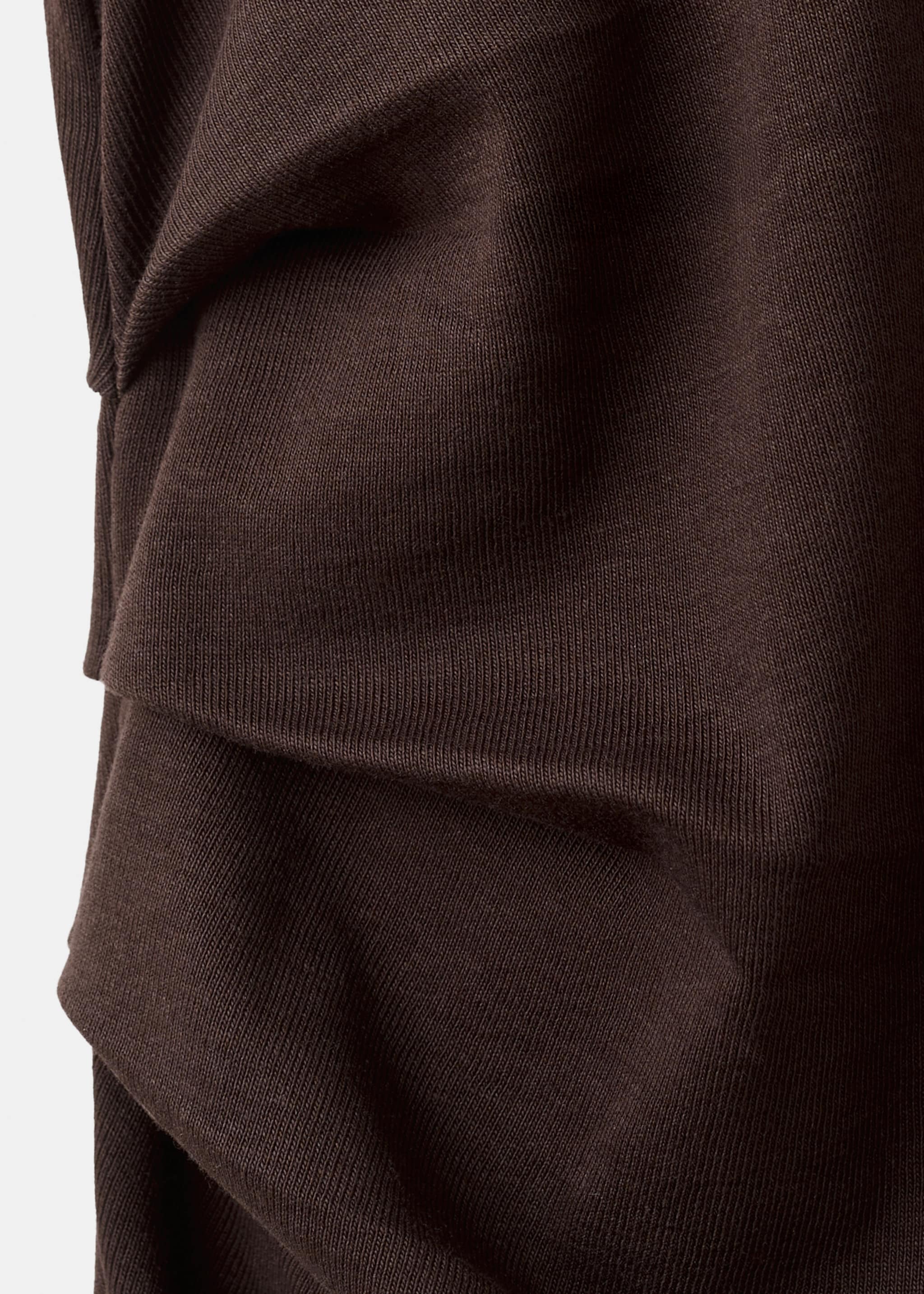 Cotton maternity dress - Details of the article 0, Brown. Ref: 27075829-00.