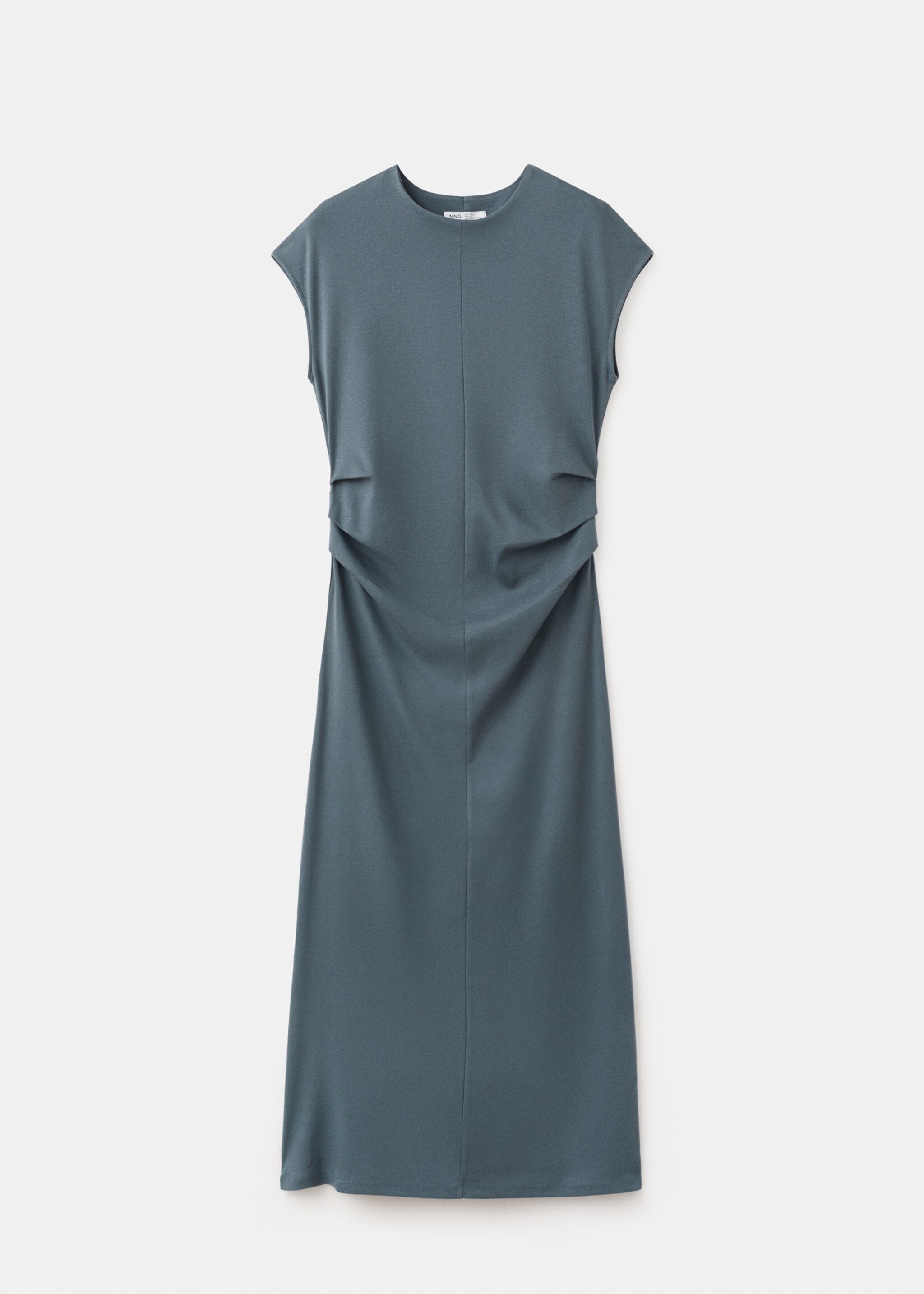 Cotton maternity dress - Article without model, Blue. Ref: 27075829-00.