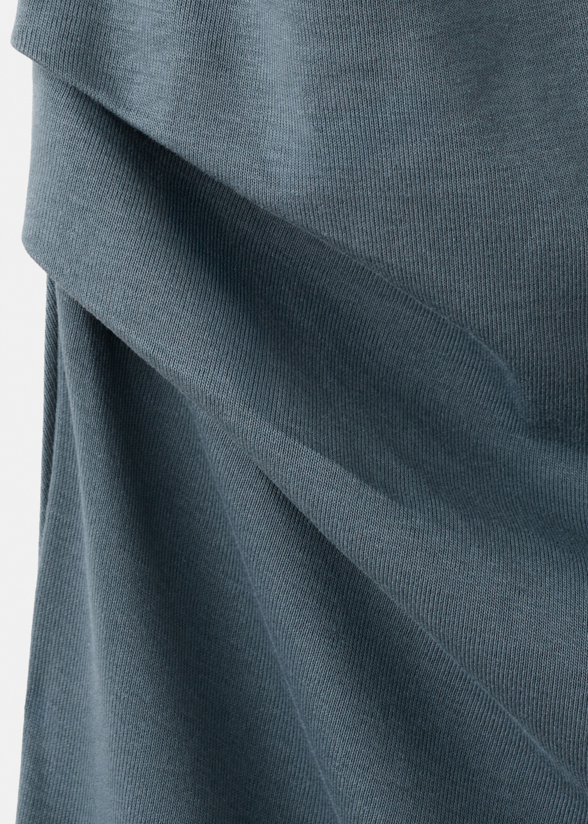 Cotton maternity dress - Details of the article 0, Blue. Ref: 27075829-00.
