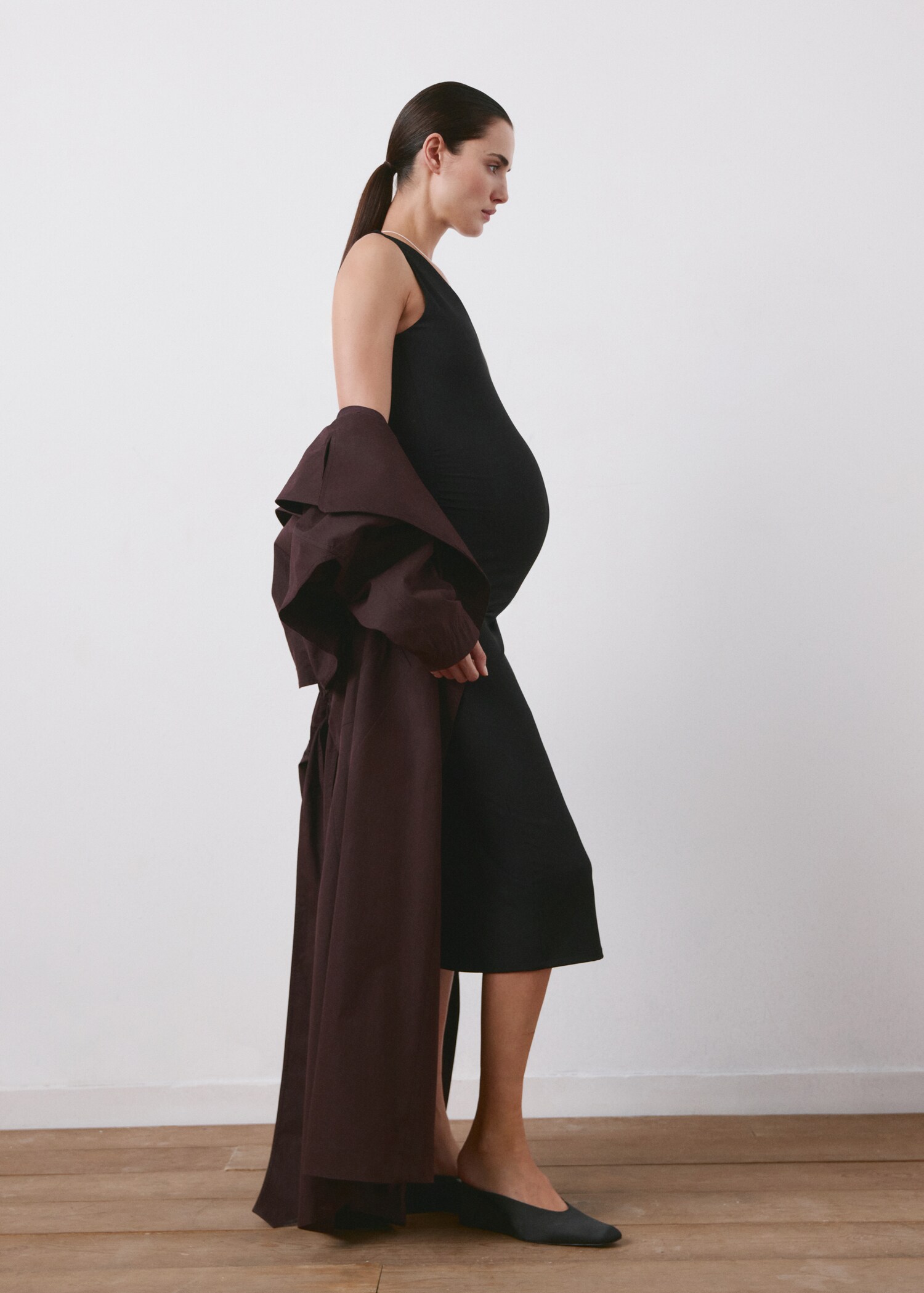 Long maternity dress - Details of the article 6