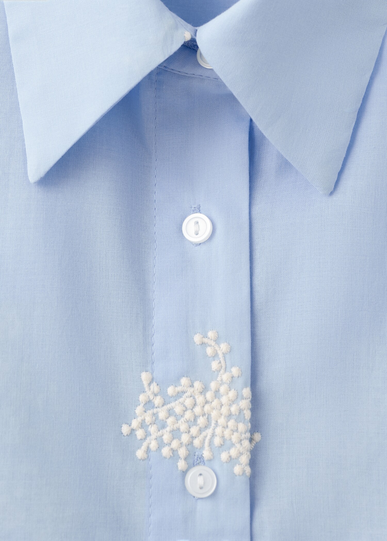 Chemise à broderie florale - Détail de l'article 8
