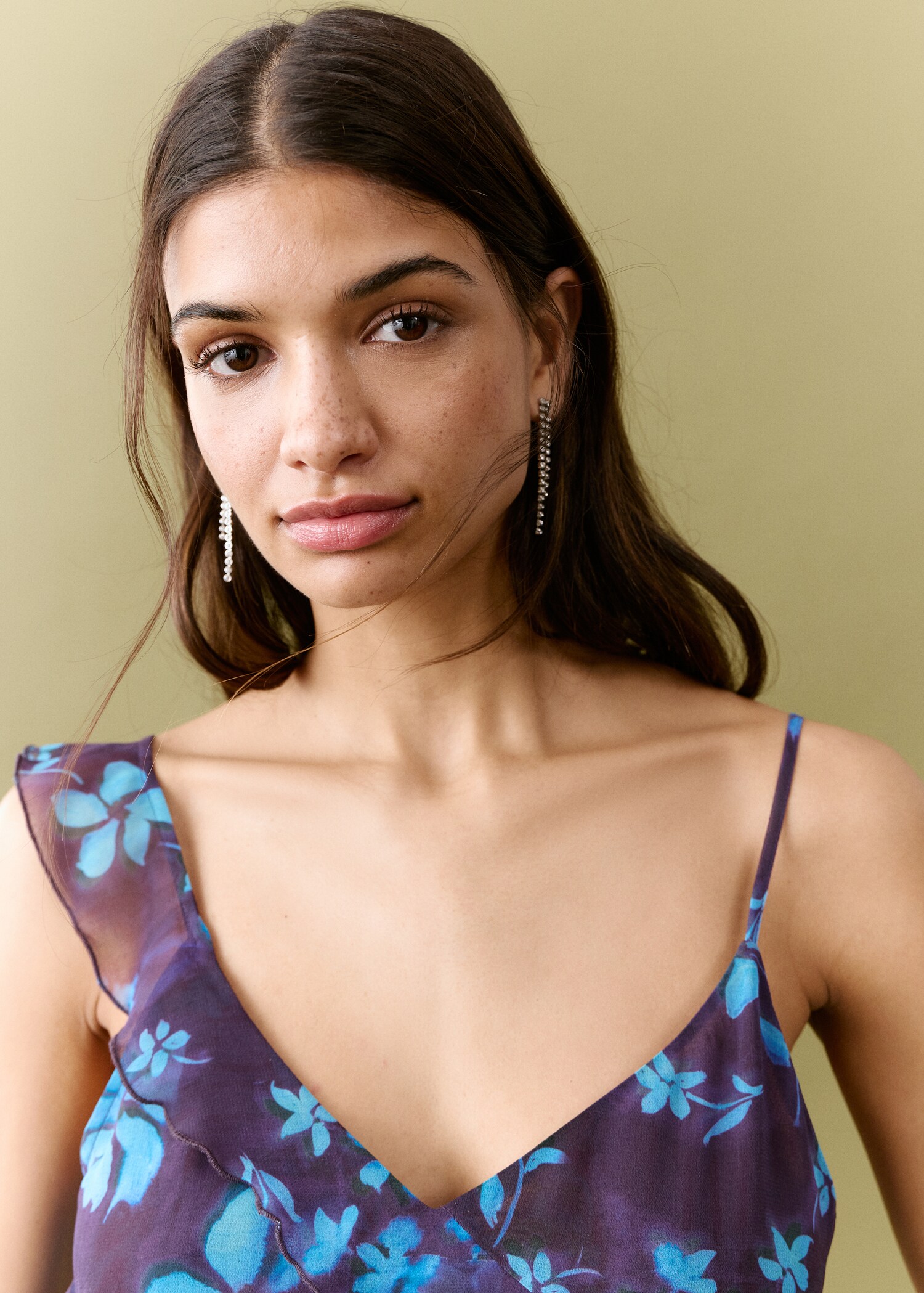 Ruffled flowy top - Details of the article 1