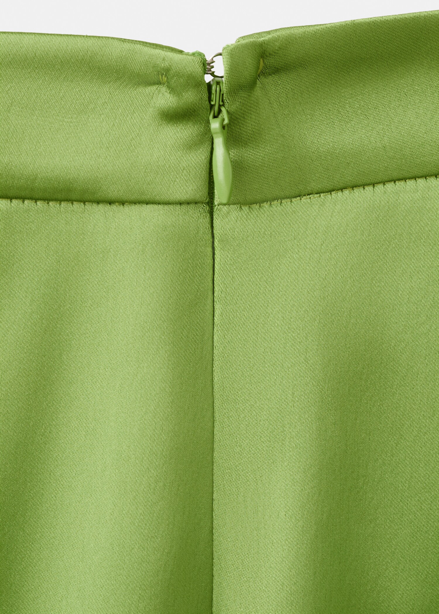 Satin straight-fit trousers - Details of the article 8