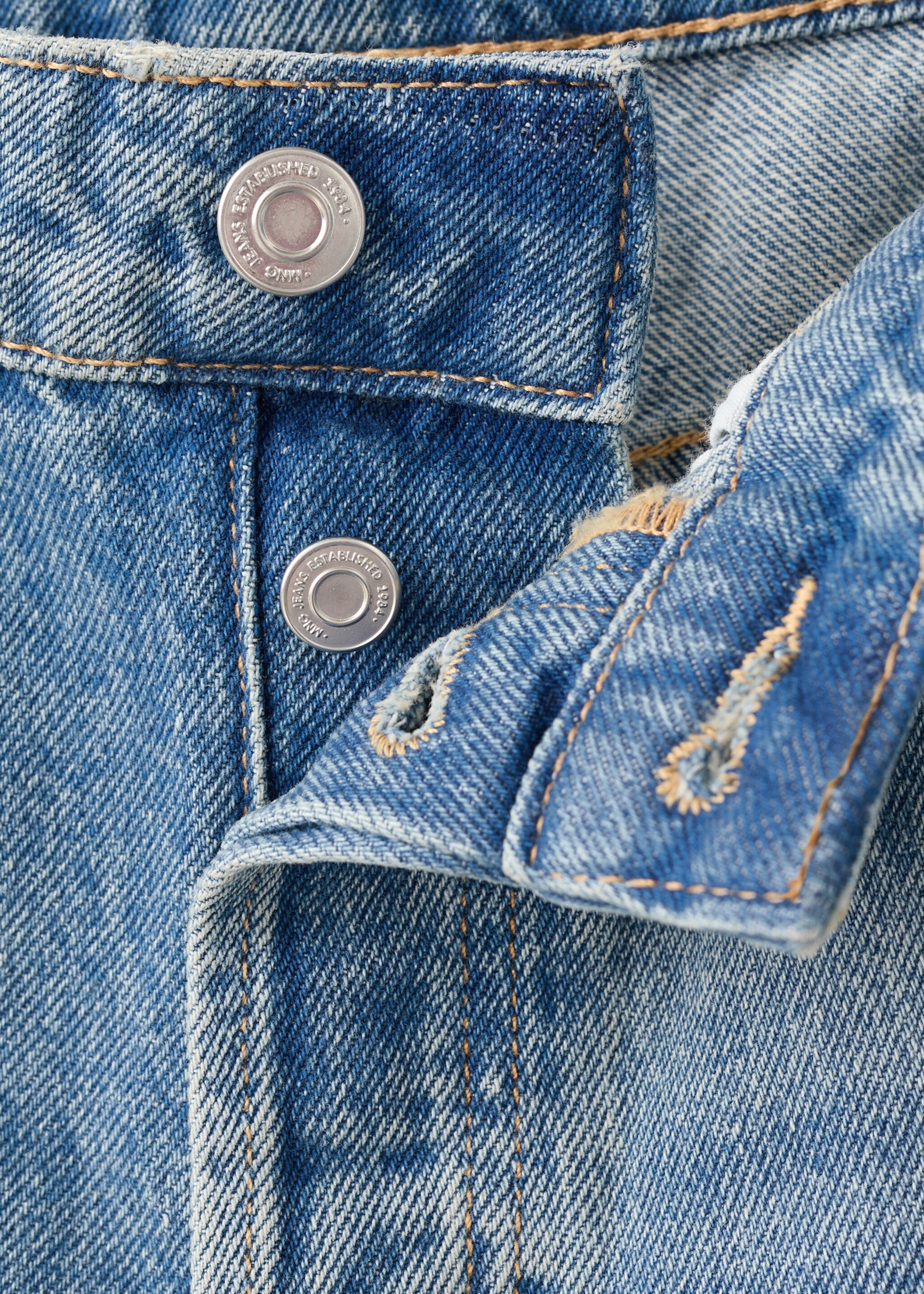 Low-rise skinny jeans - Details of the article 0, Medium Blue. Ref: 27075840-00.