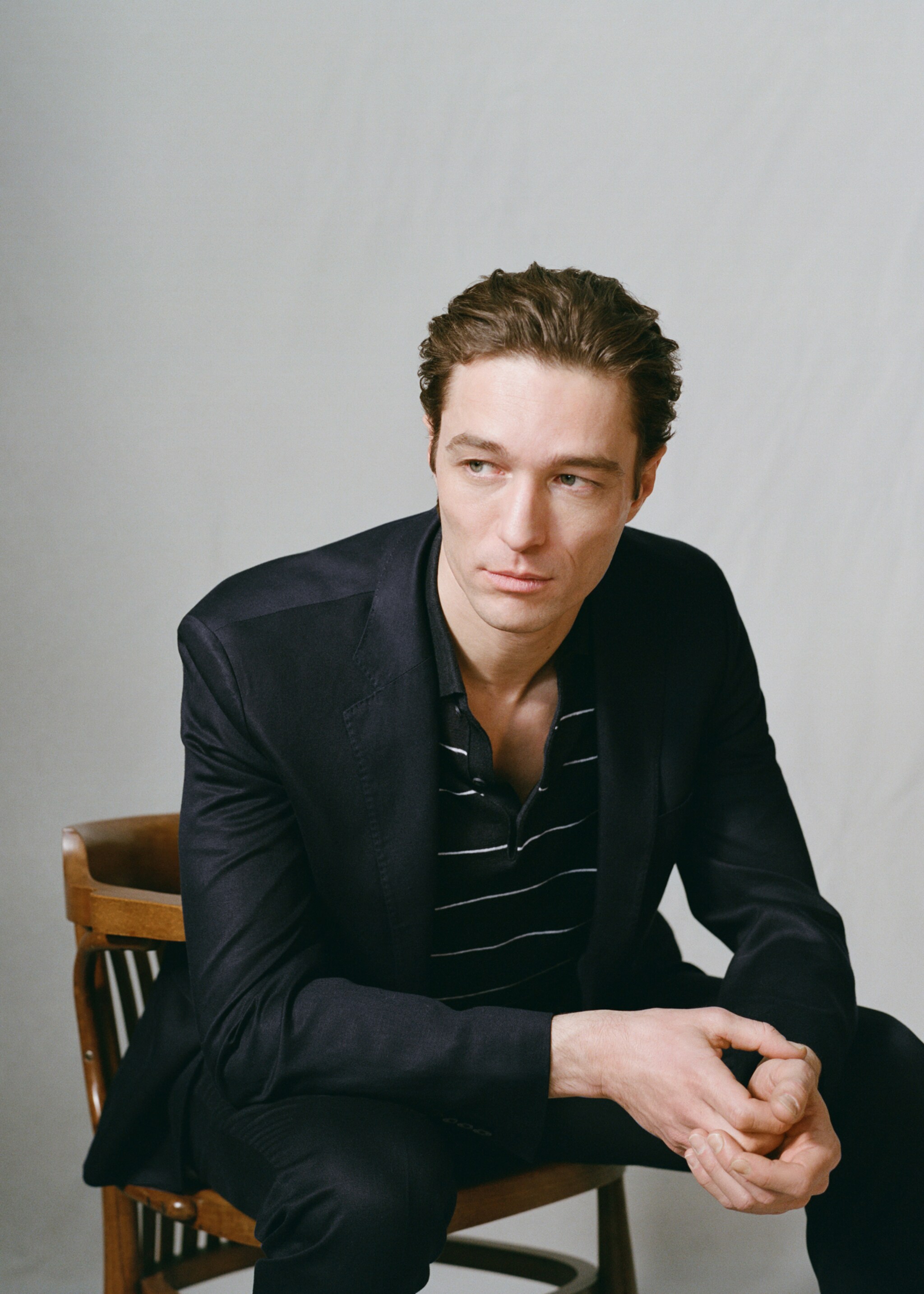 Amalfi slim fit suit jacket - Details of the article 9, Navy. Ref: 27045936-00.