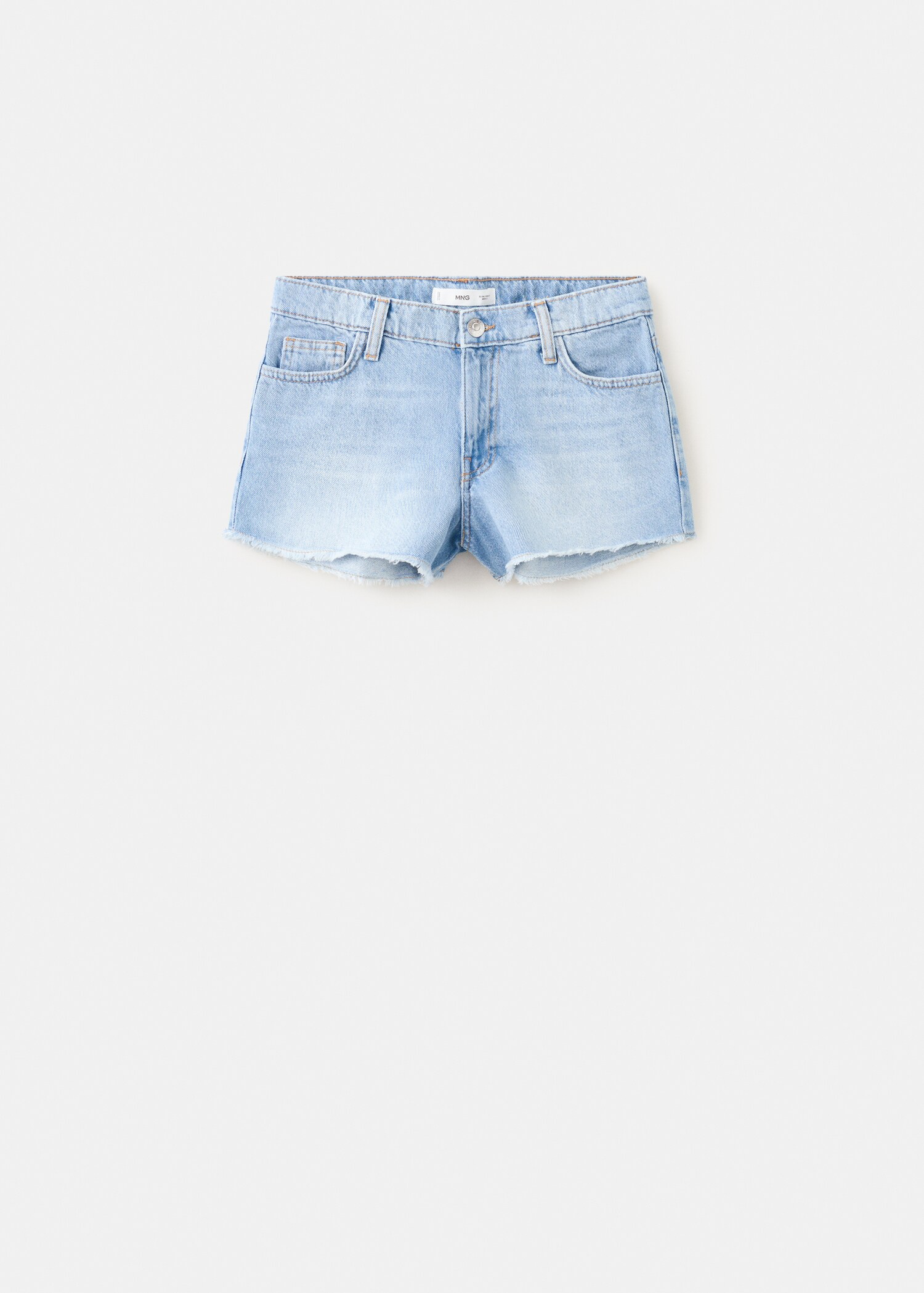 Denim mini shorts - Article without model