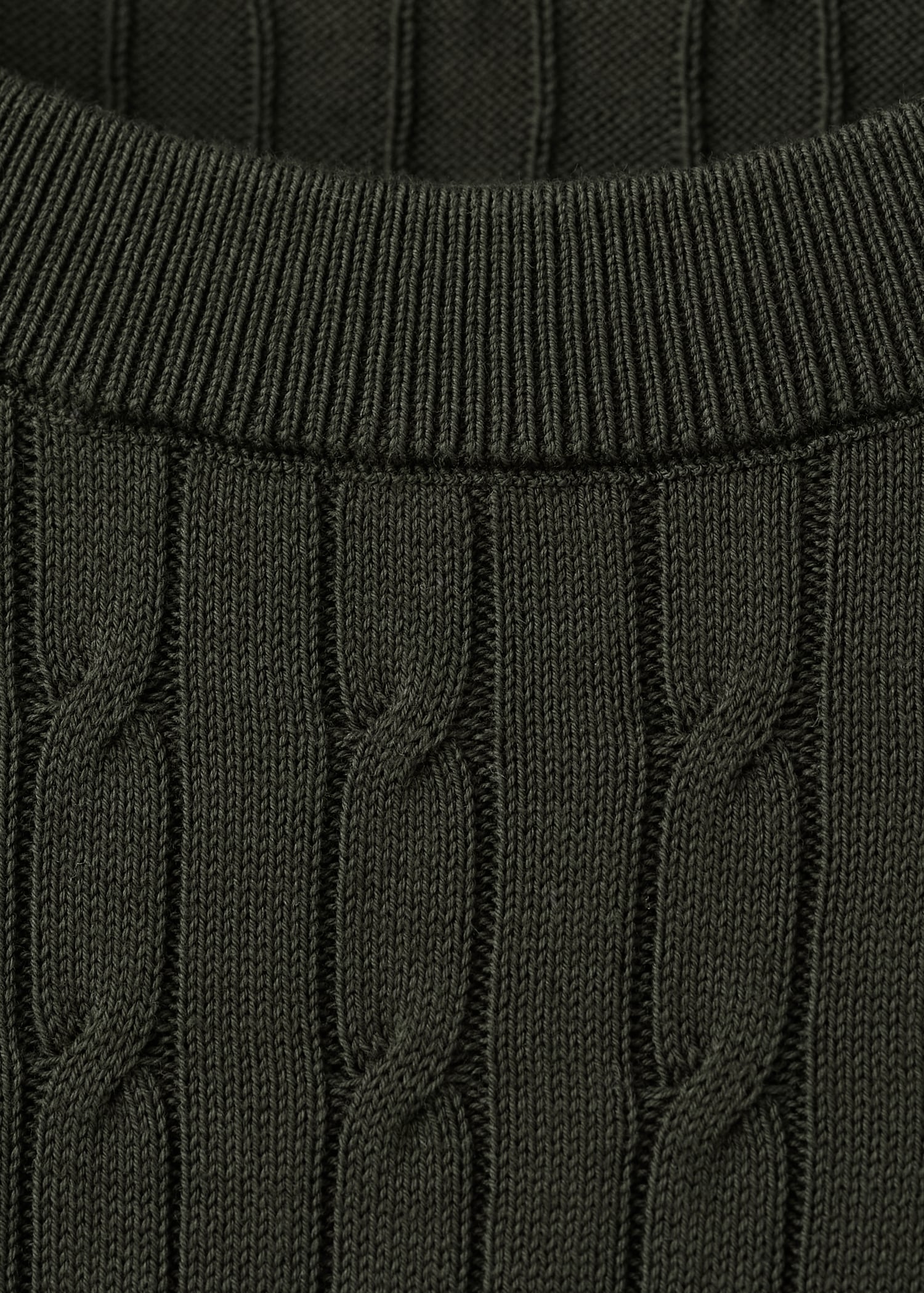 T-shirt maille torsadée 100 % coton - Détail de l'article 8