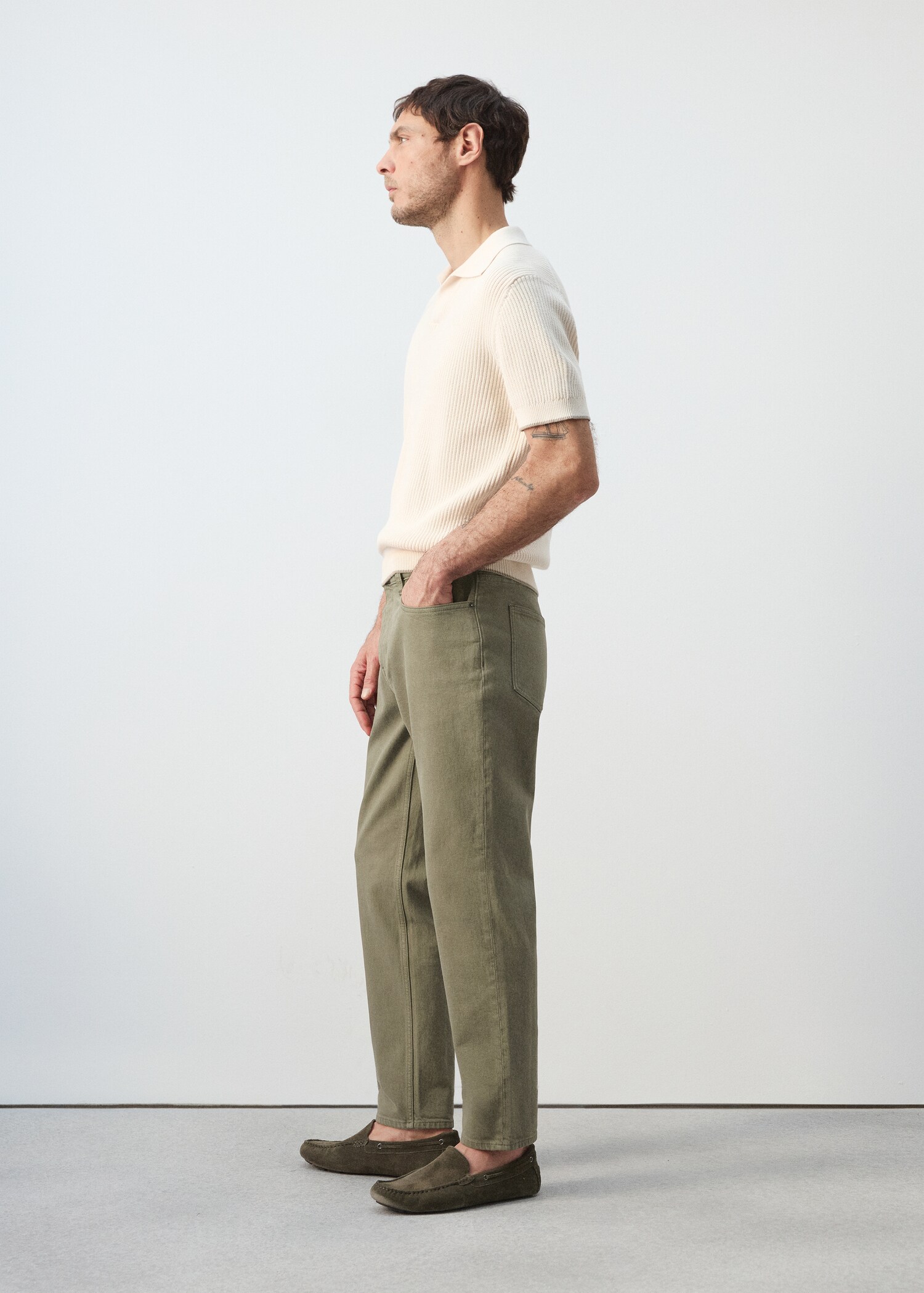 Ben cropped tapered-fit jeans - Details of the article 2