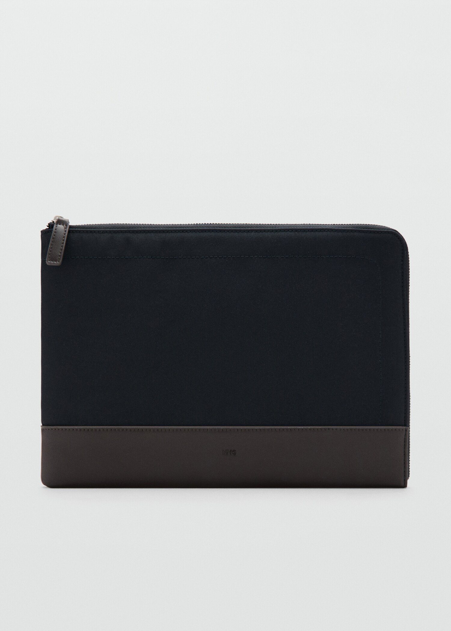 Laptop case with leather details - Article without model