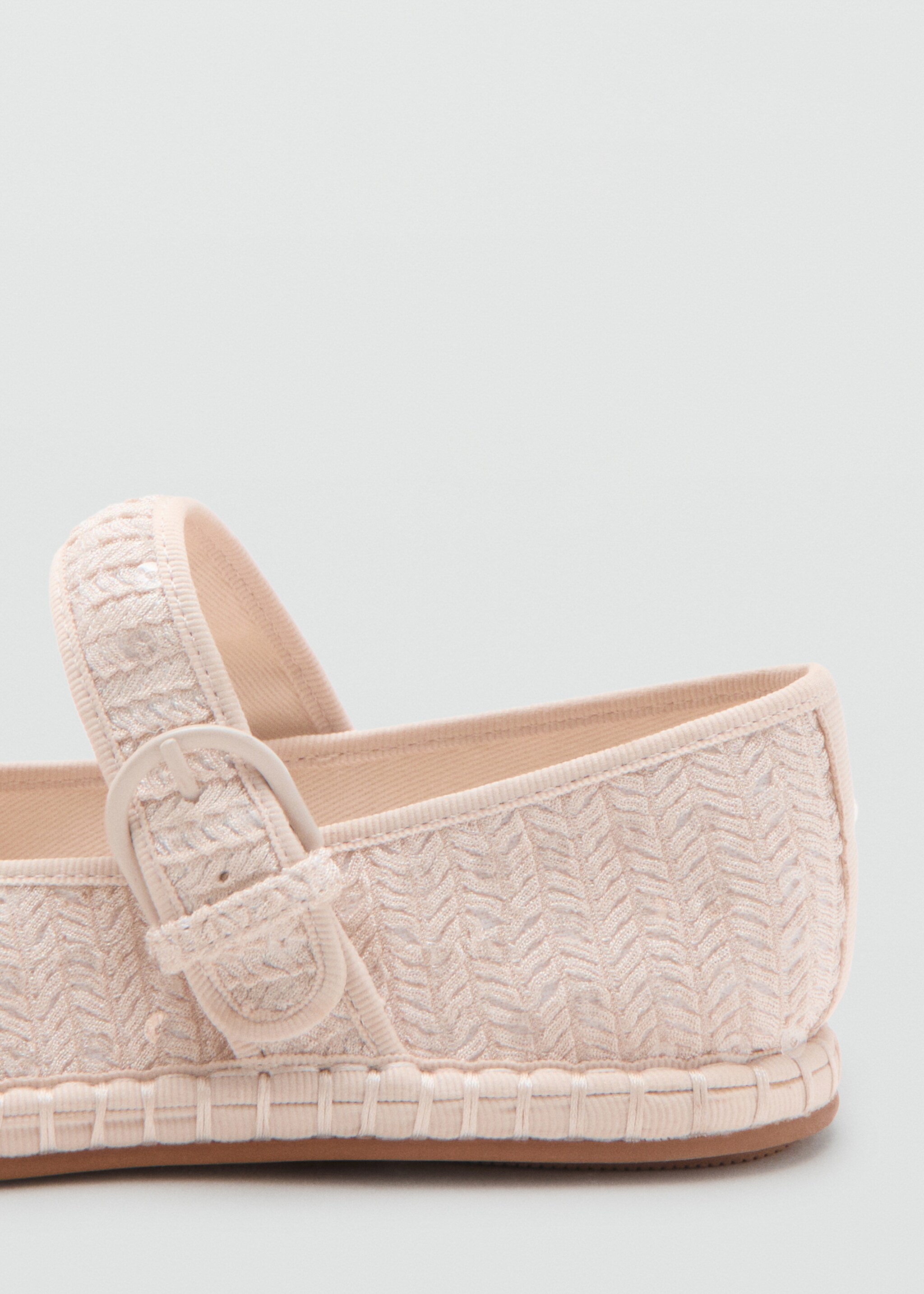 Strass espadrille - Details of the article 1, Off White. Ref: 27075943-00.