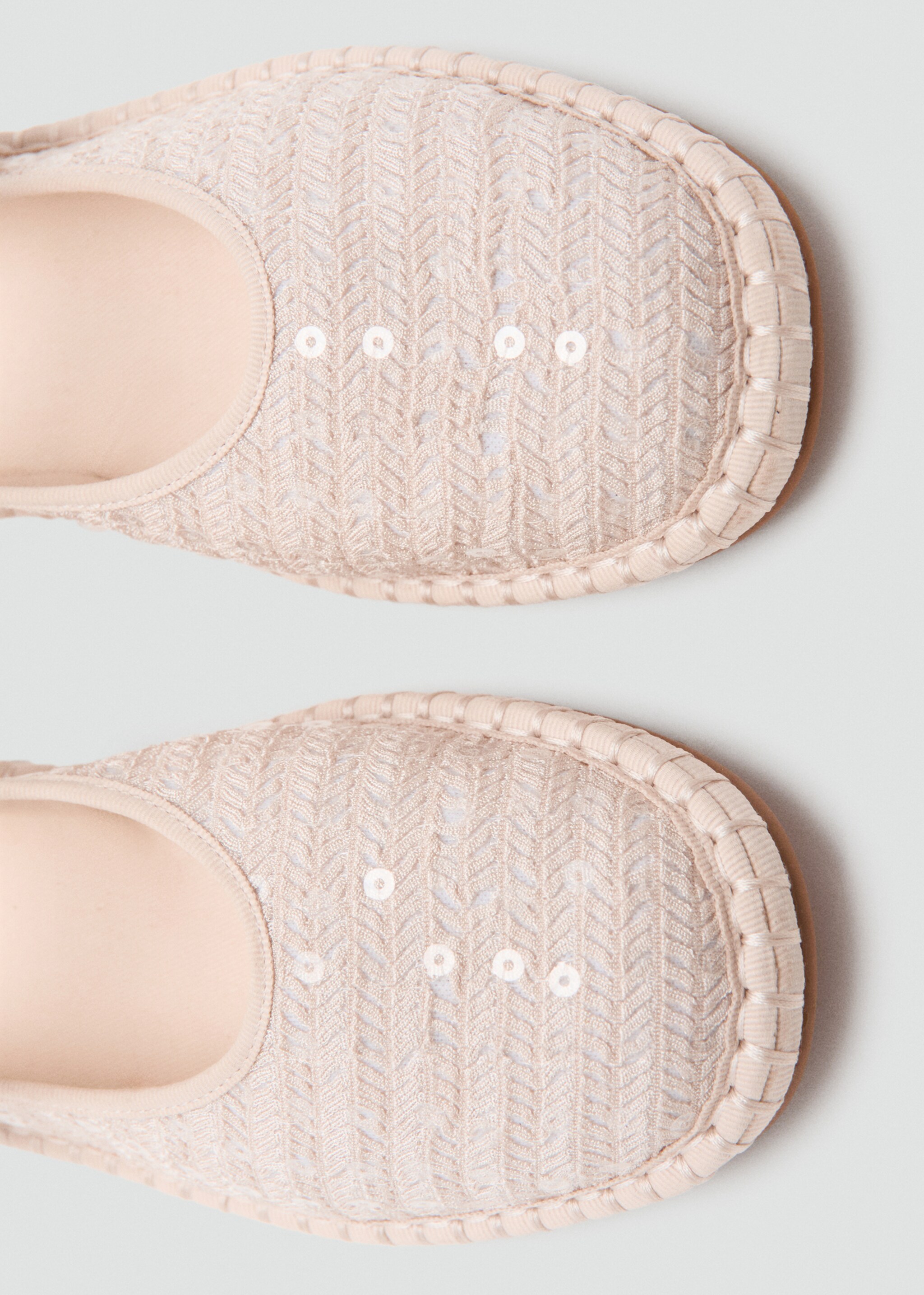 Strass espadrille - Details of the article 2, Off White. Ref: 27075943-00.