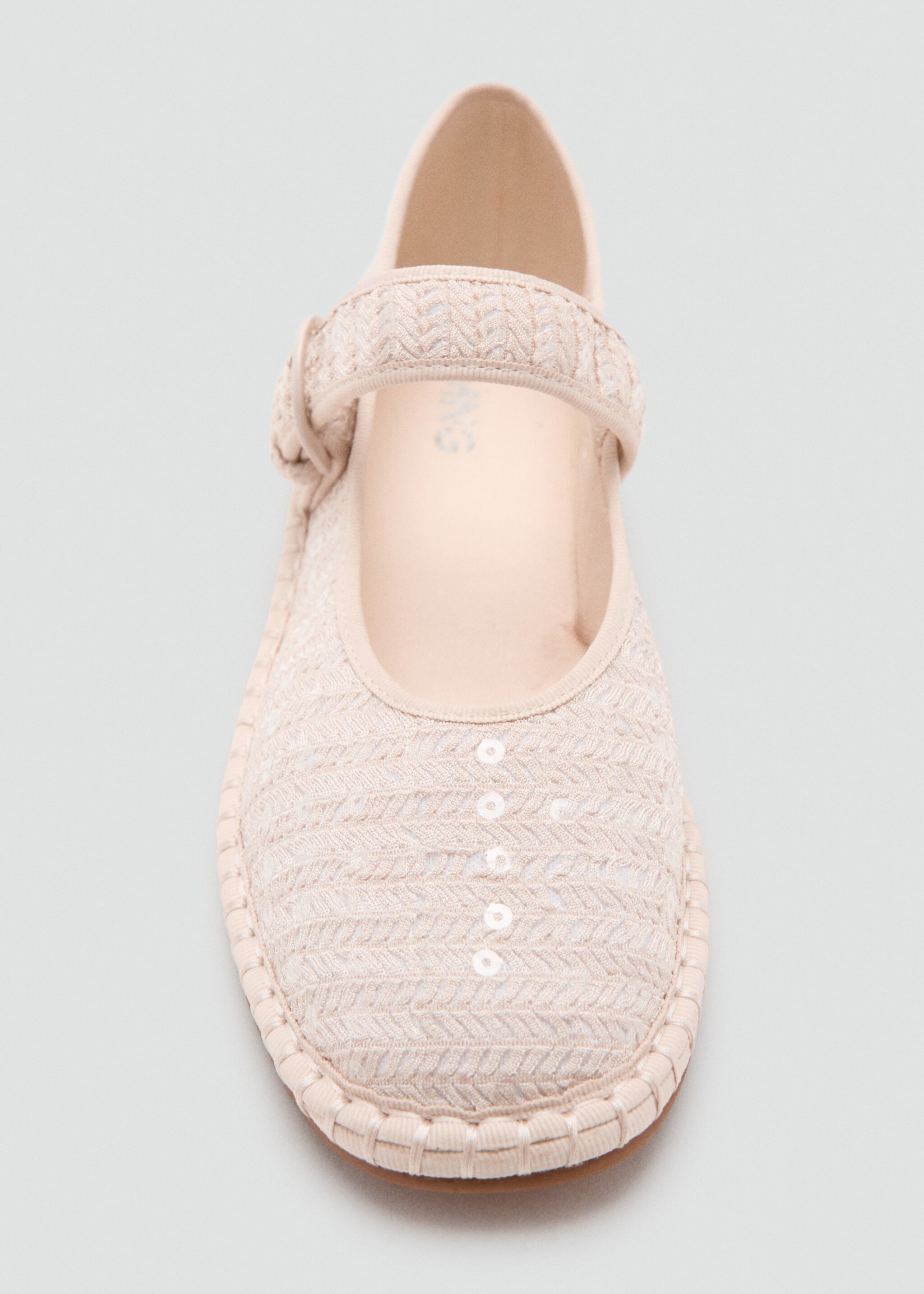 Strass espadrille - Details of the article 3, Off White. Ref: 27075943-00.