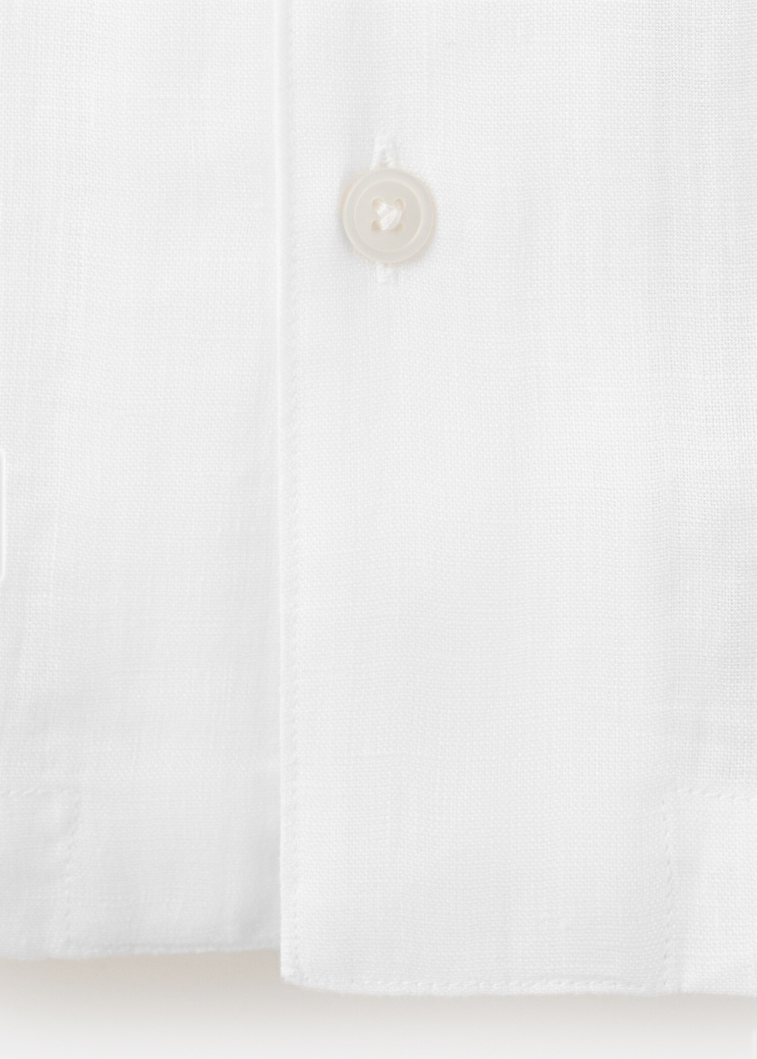 100% linen bowling-collar shirt - Details of the article 8